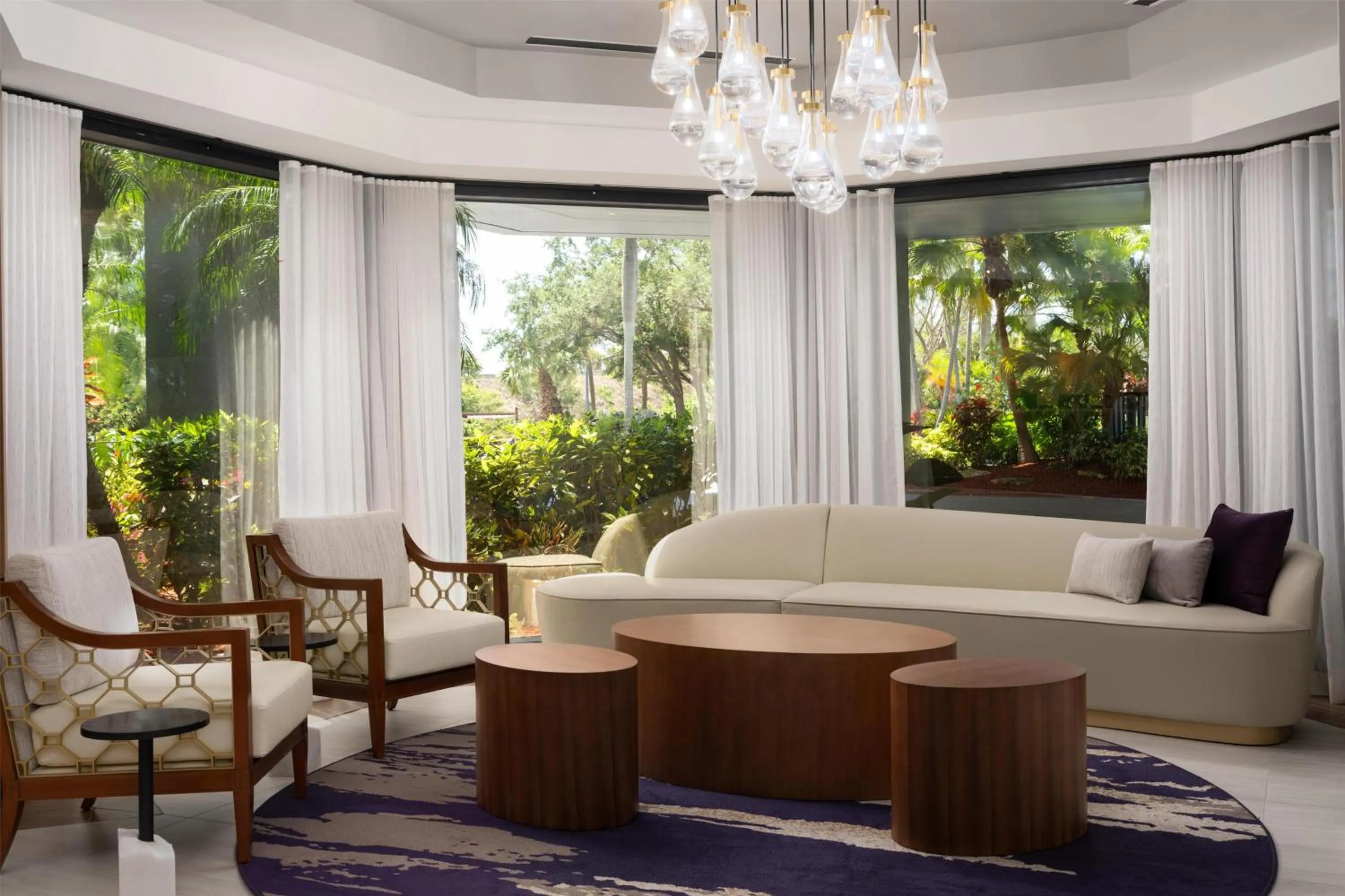 Lobby or reception in Embassy Suites Boca Raton