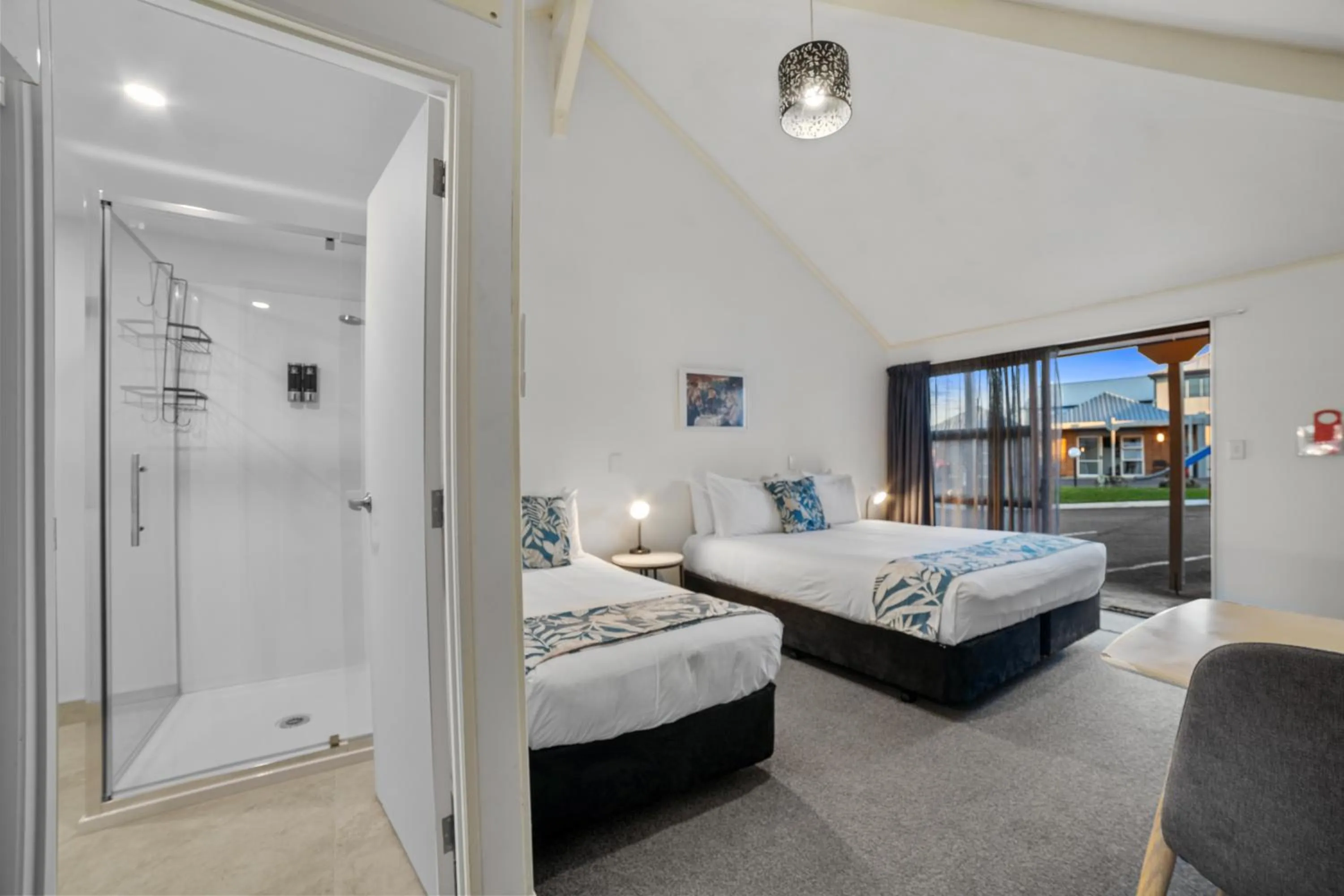 Bed in Cameron Road Motel