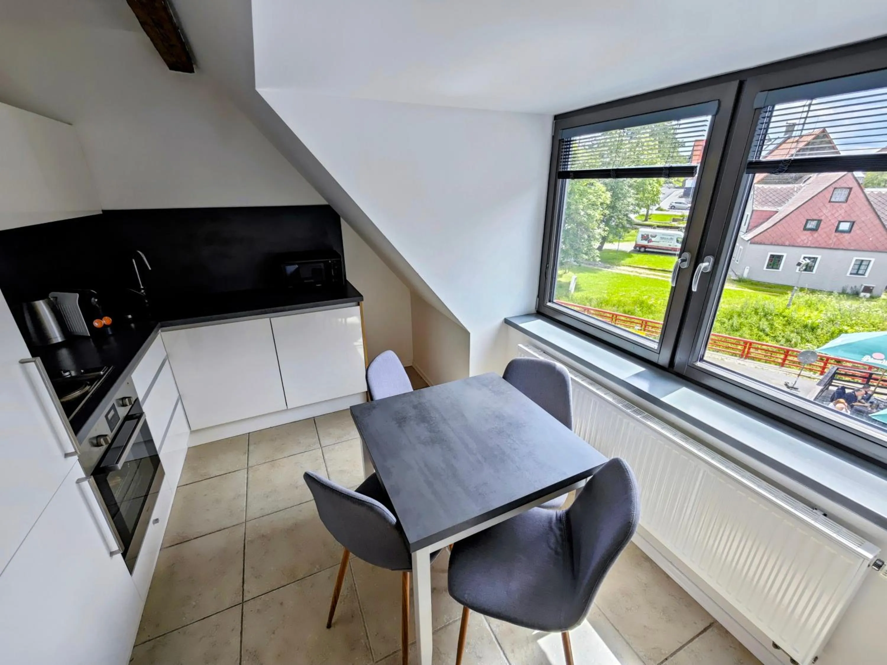 kitchen in APARTMÁNY 91 Boží Dar