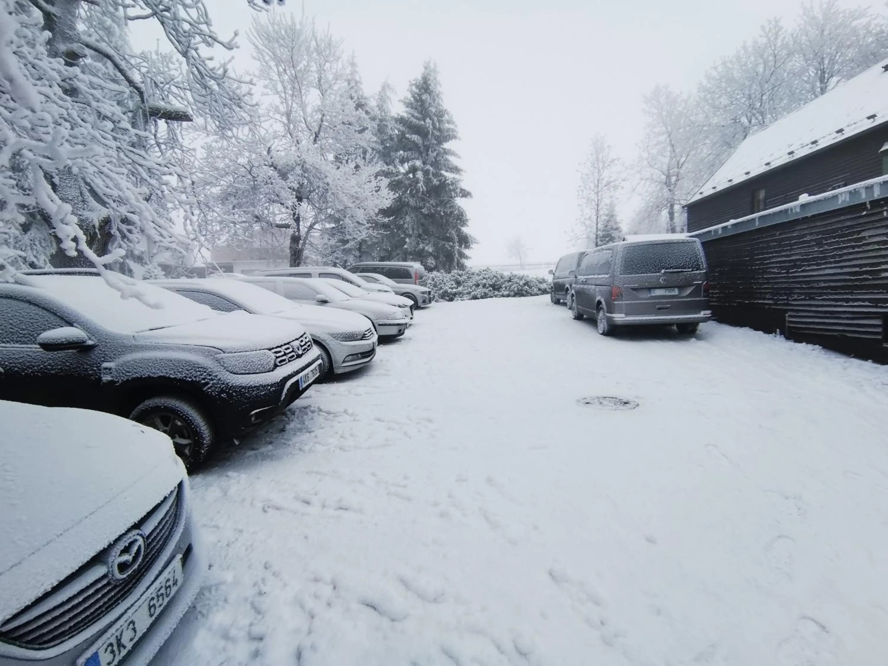 Parking in APARTMÁNY 91 Boží Dar