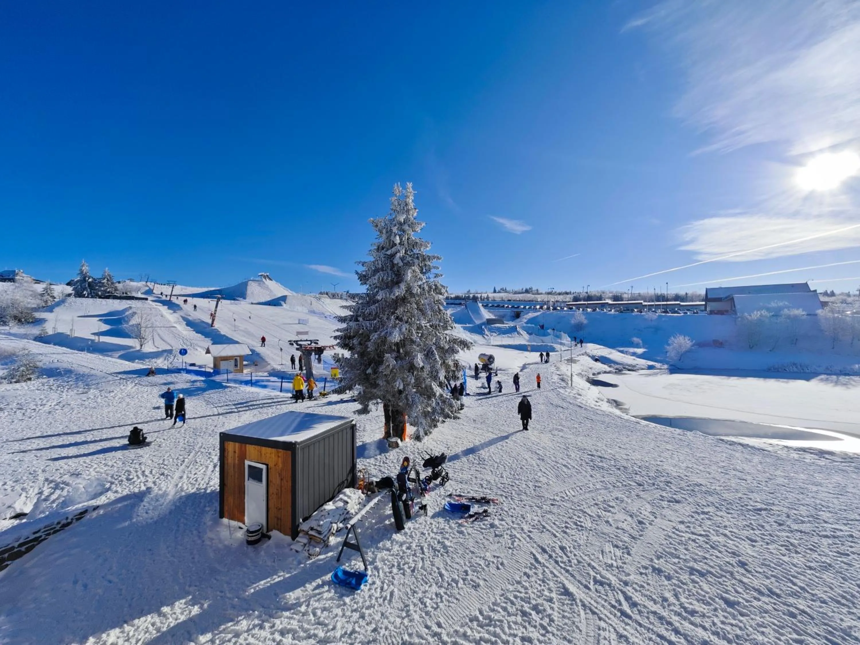 Skiing in APARTMÁNY 91 Boží Dar