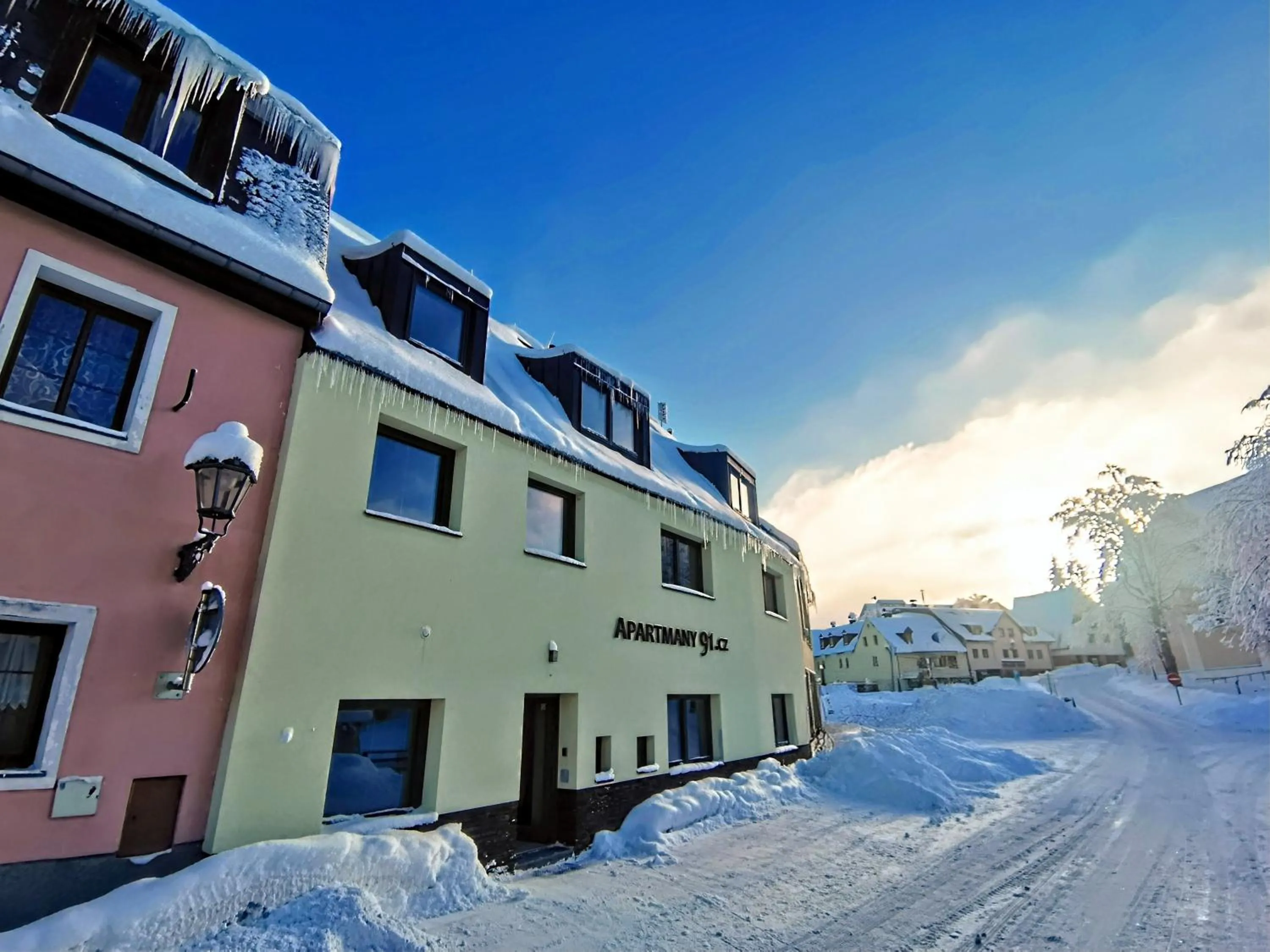 Property building in APARTMÁNY 91 Boží Dar