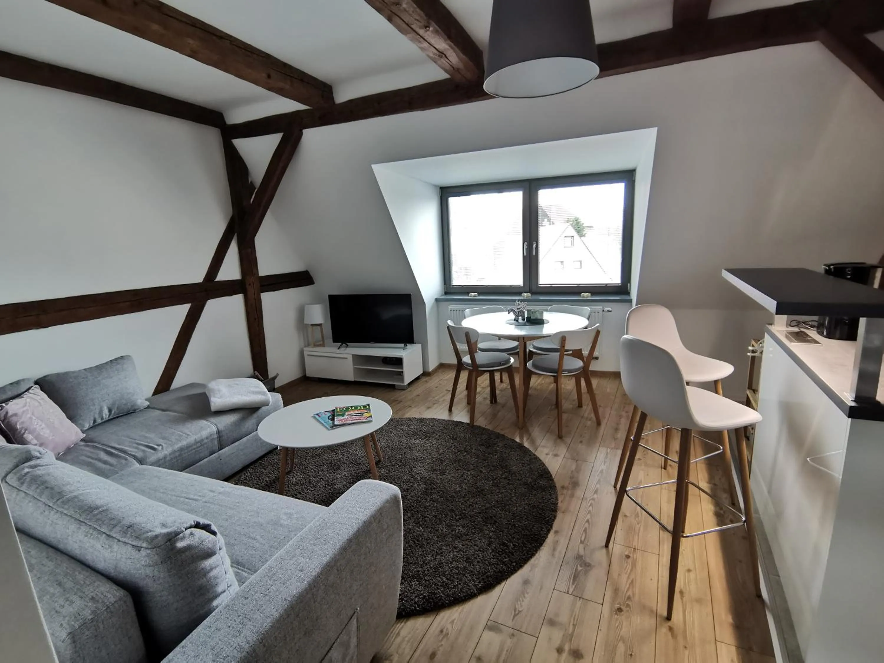 Living room in APARTMÁNY 91 Boží Dar