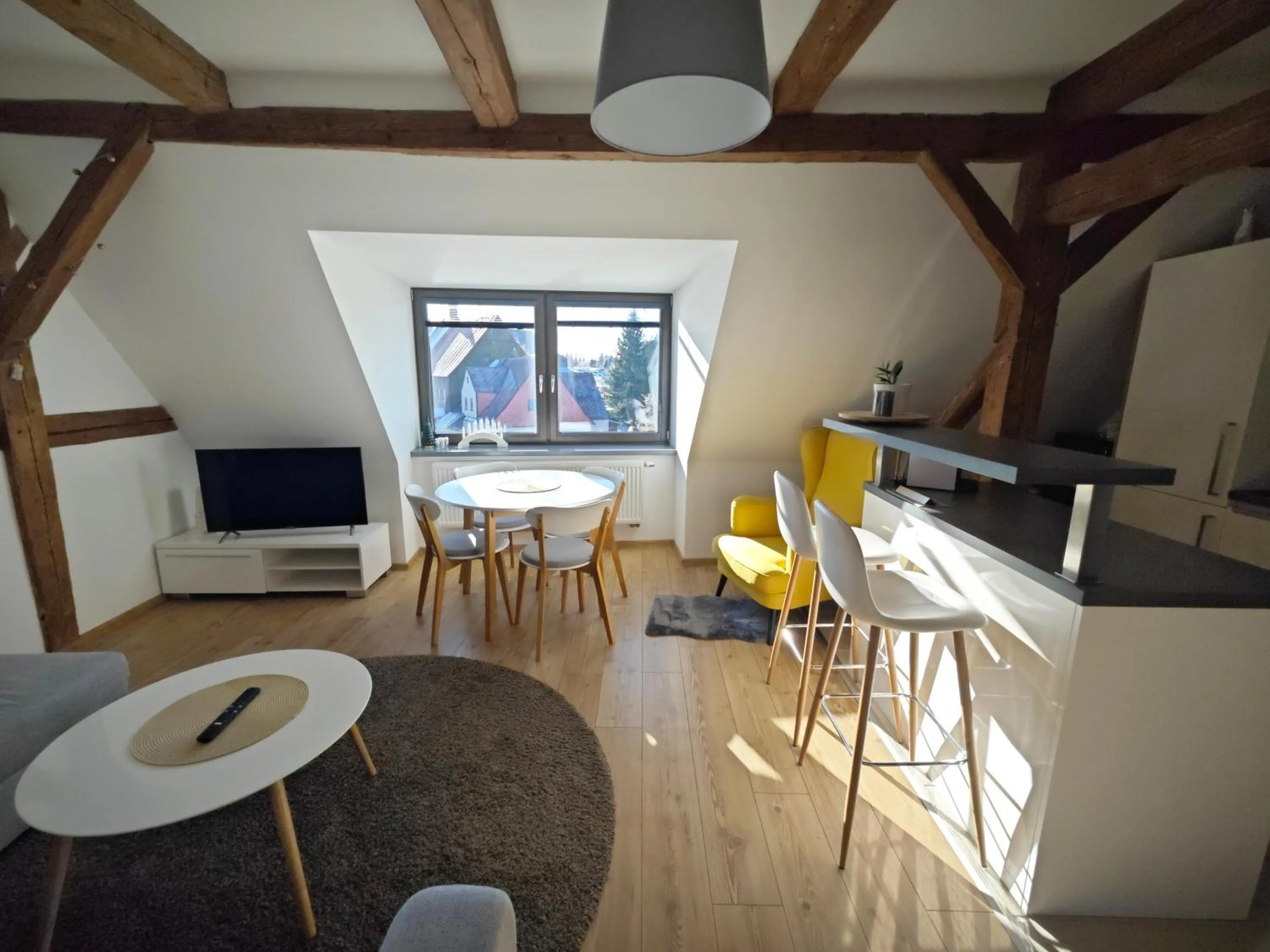 Living room in APARTMÁNY 91 Boží Dar