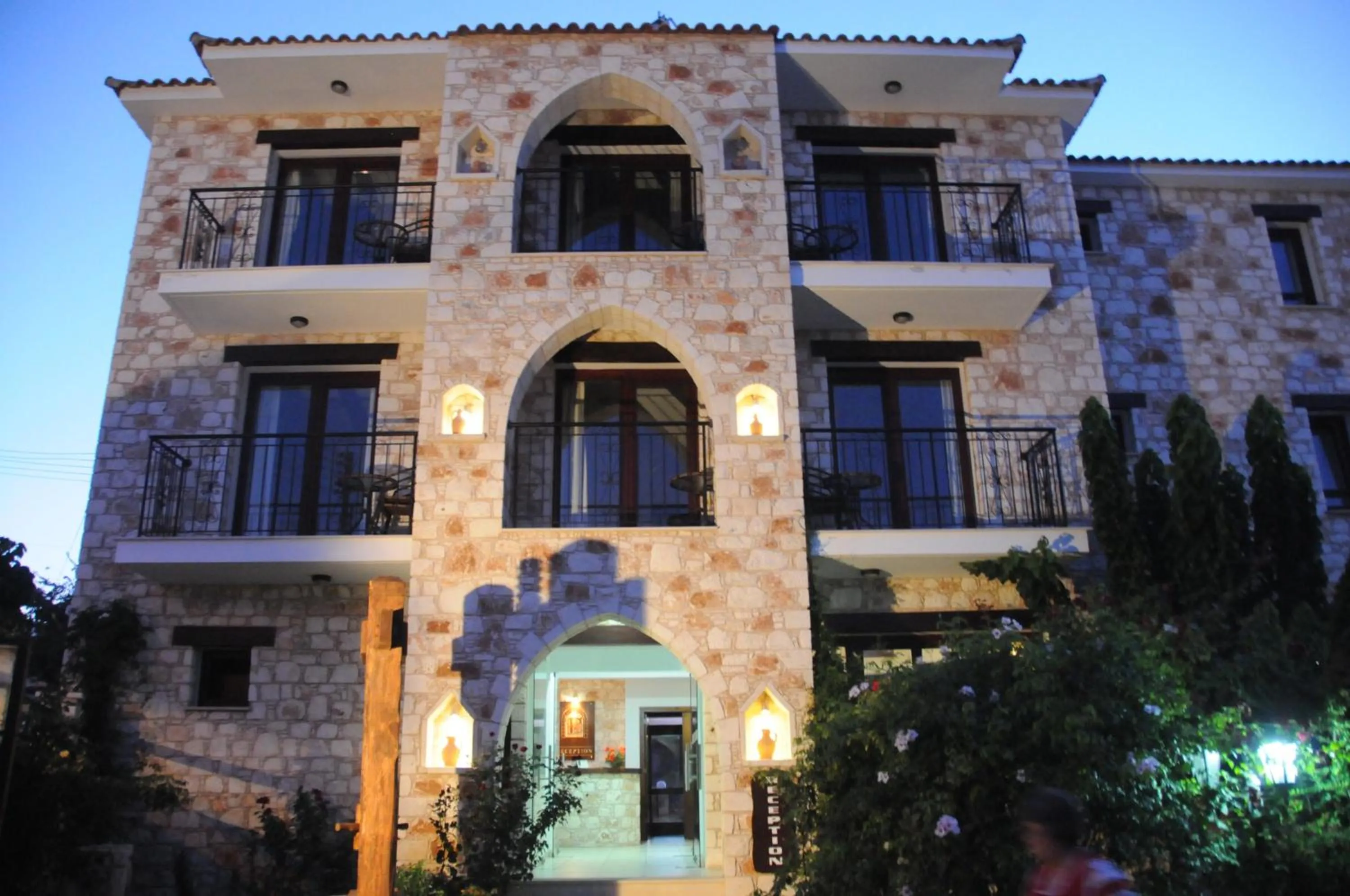 Facade/entrance in Palates Hotel