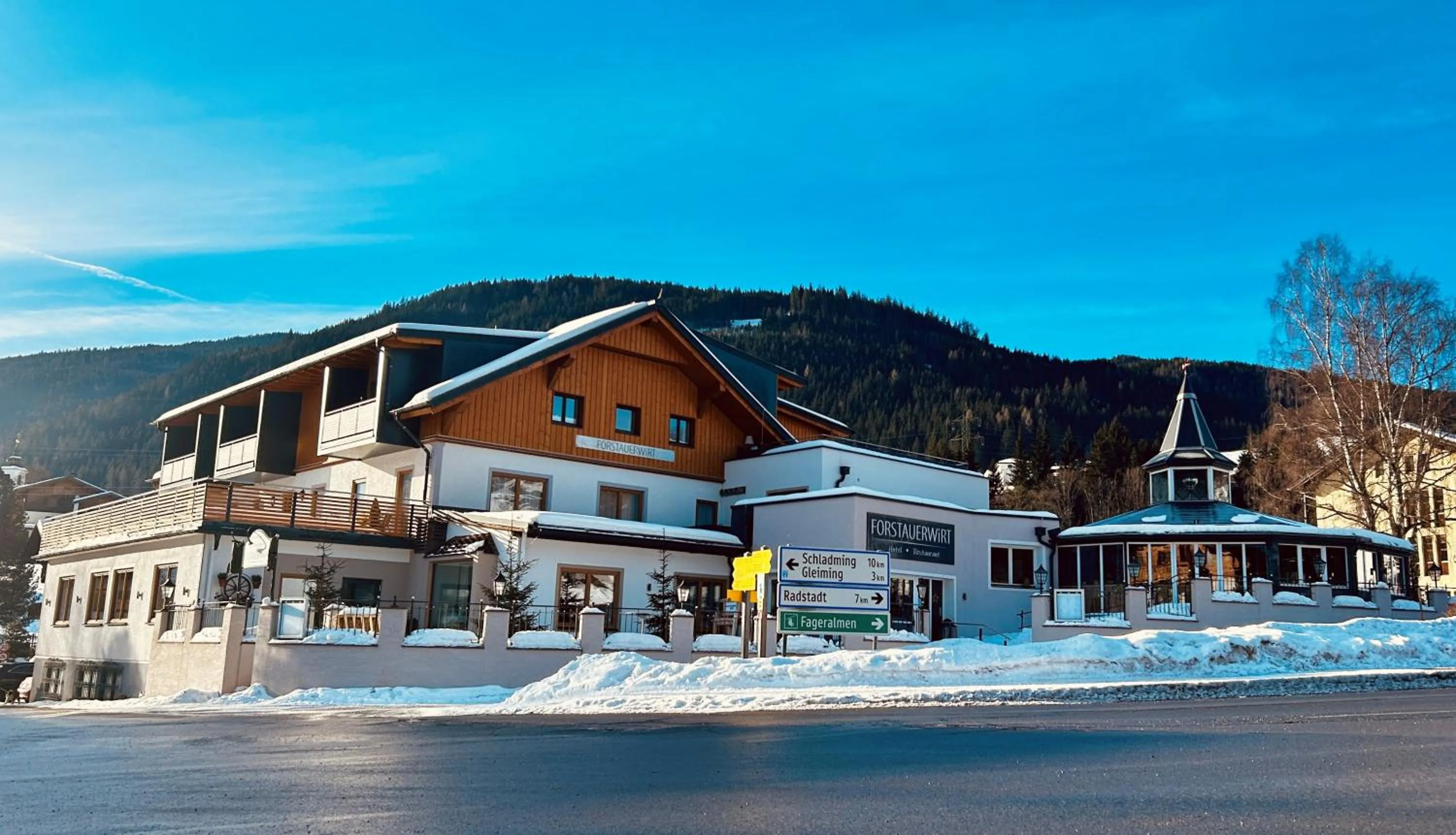 Property building in FORSTAUERWiRT Hotel & Restaurant