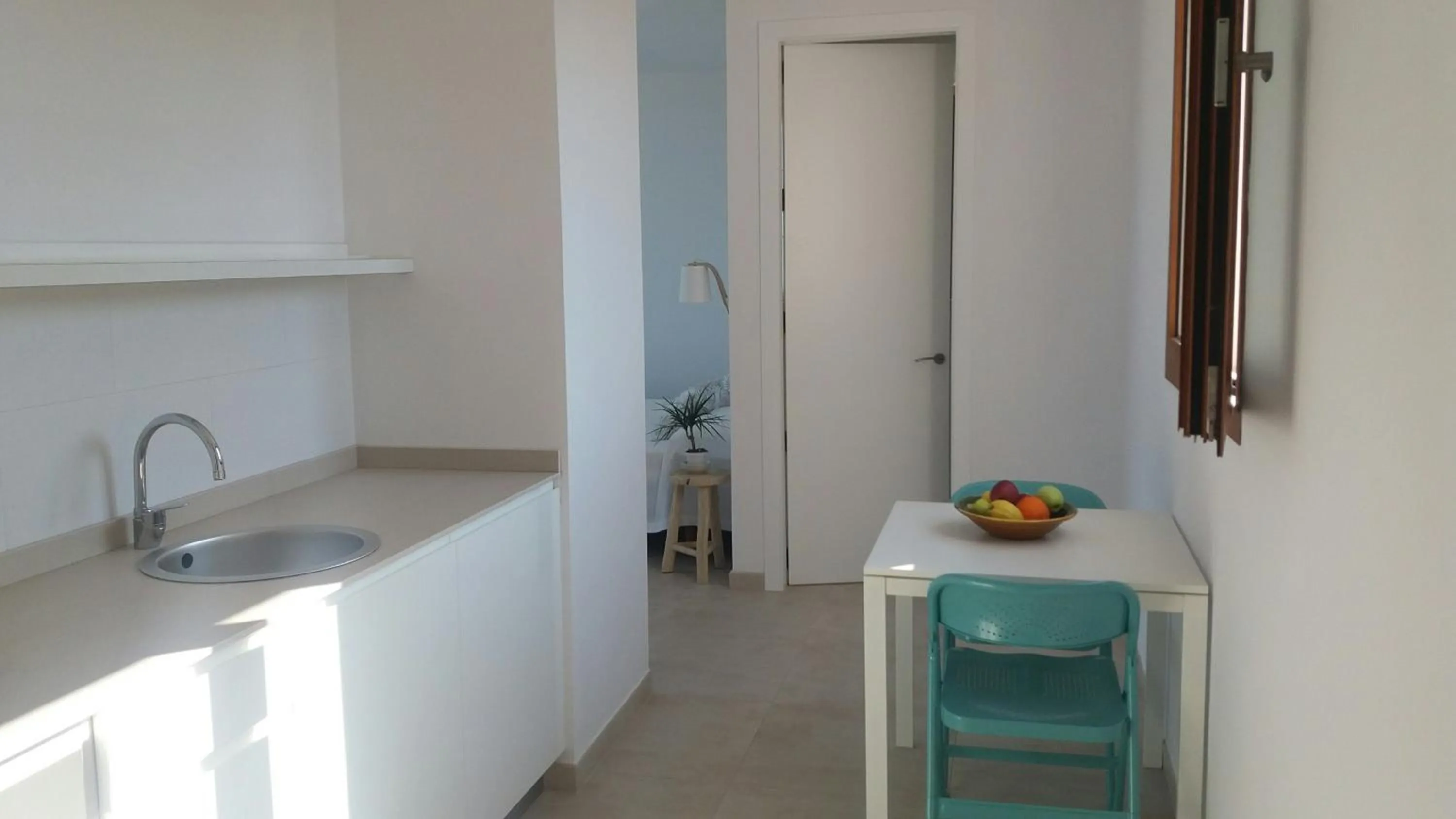 Kitchen or kitchenette in Apartamentos Villa Primera