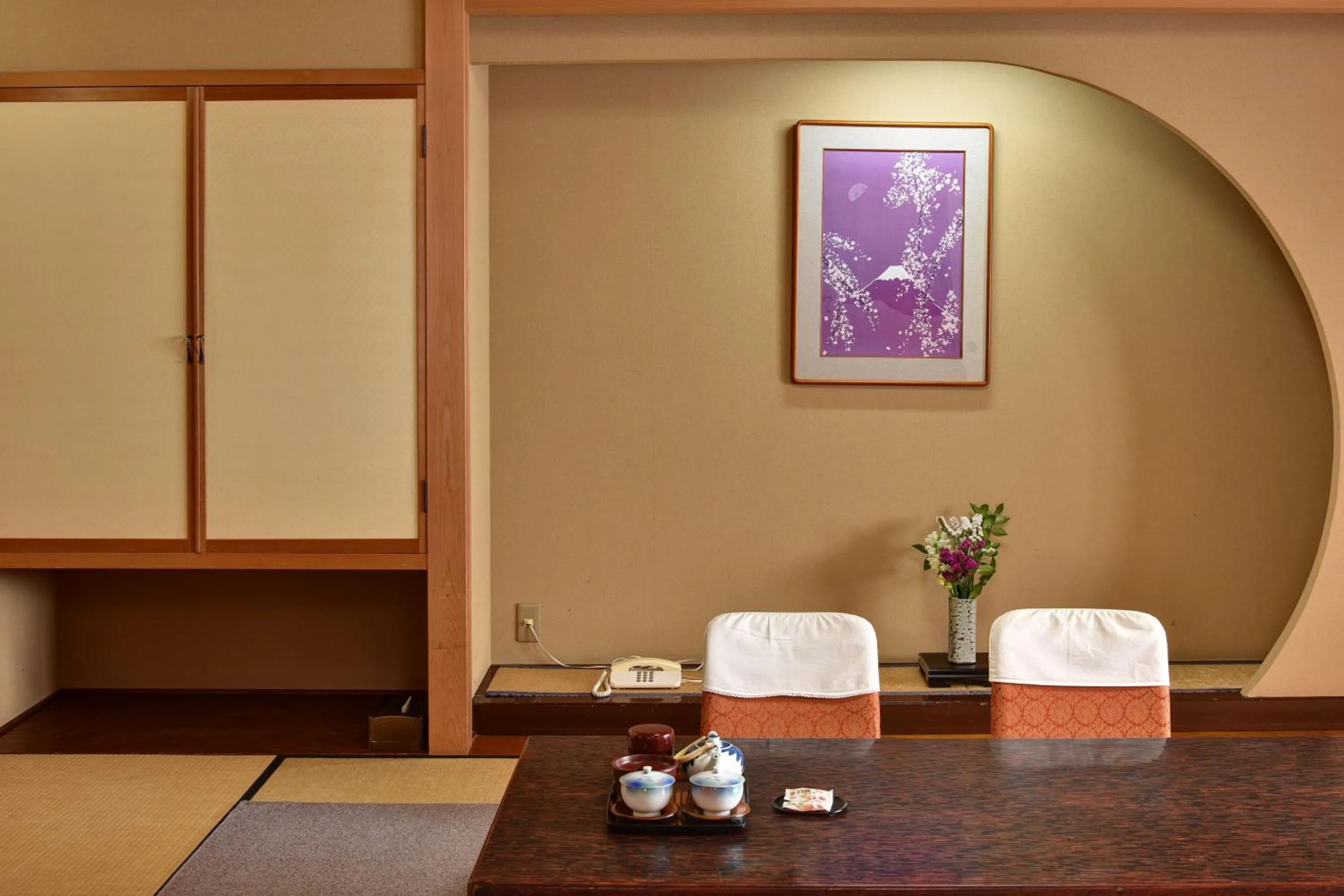 Living room in Rakusuien