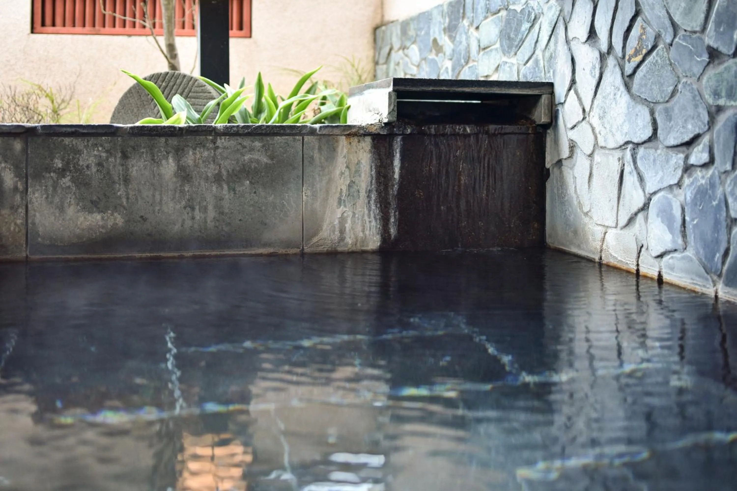 Hot Spring Bath in Rakusuien