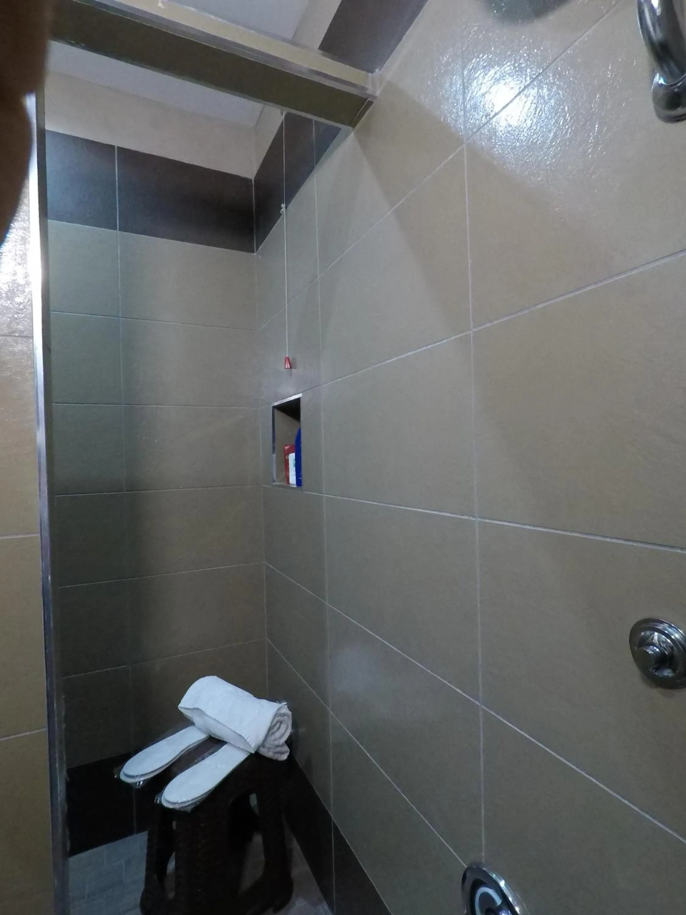 Bathroom in Pensione Enea