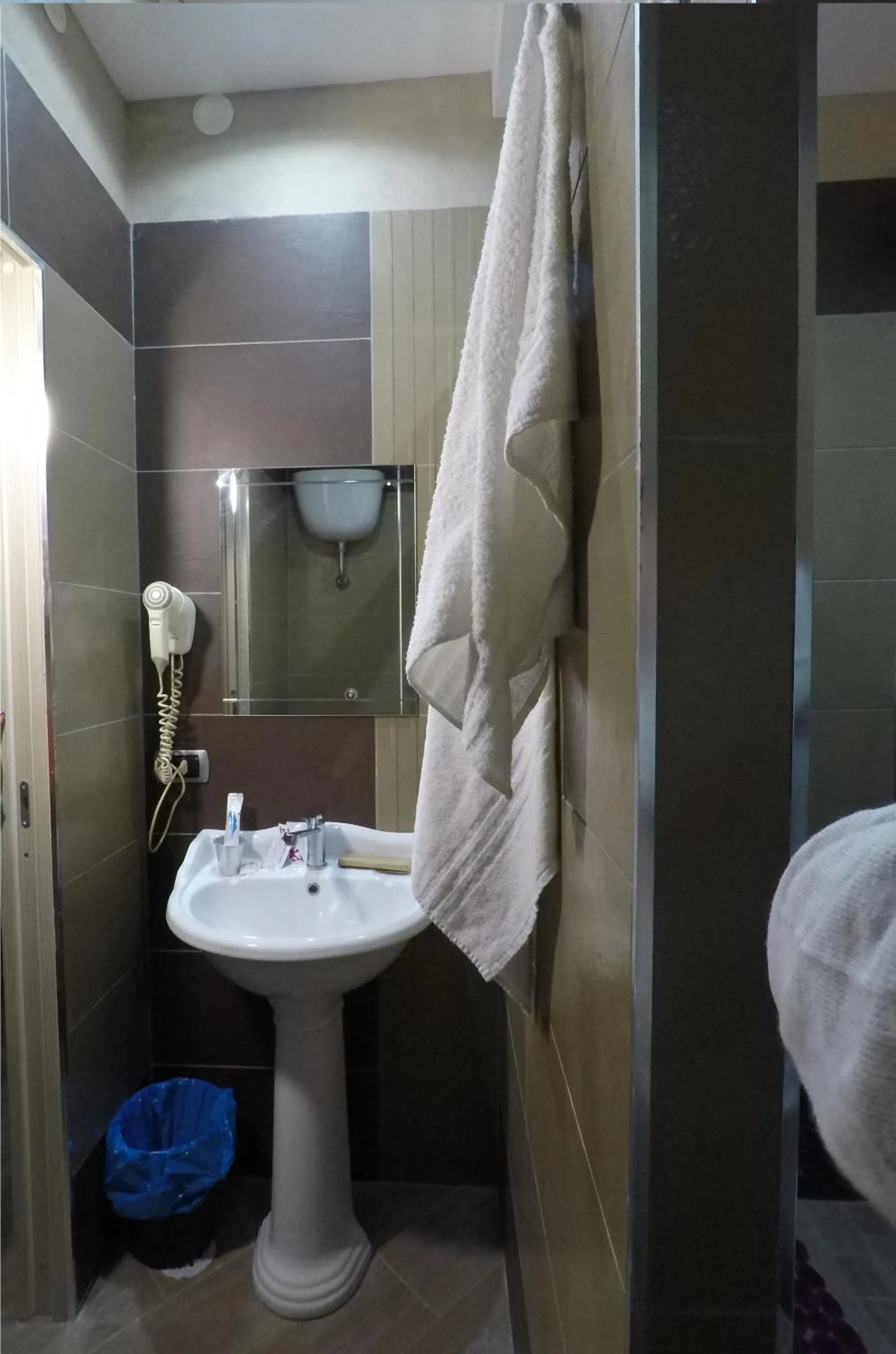 Bathroom in Pensione Enea