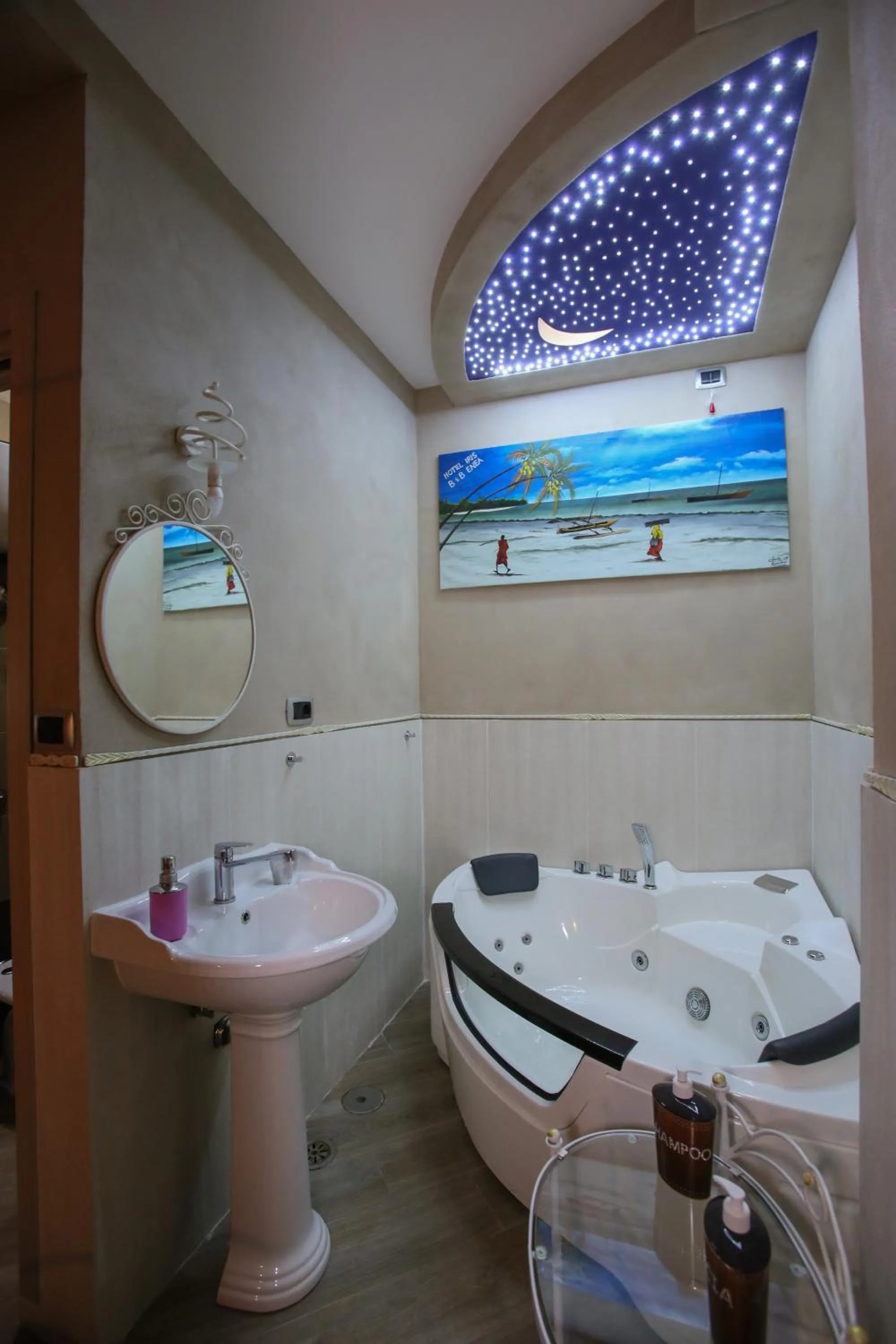 Bathroom in Pensione Enea