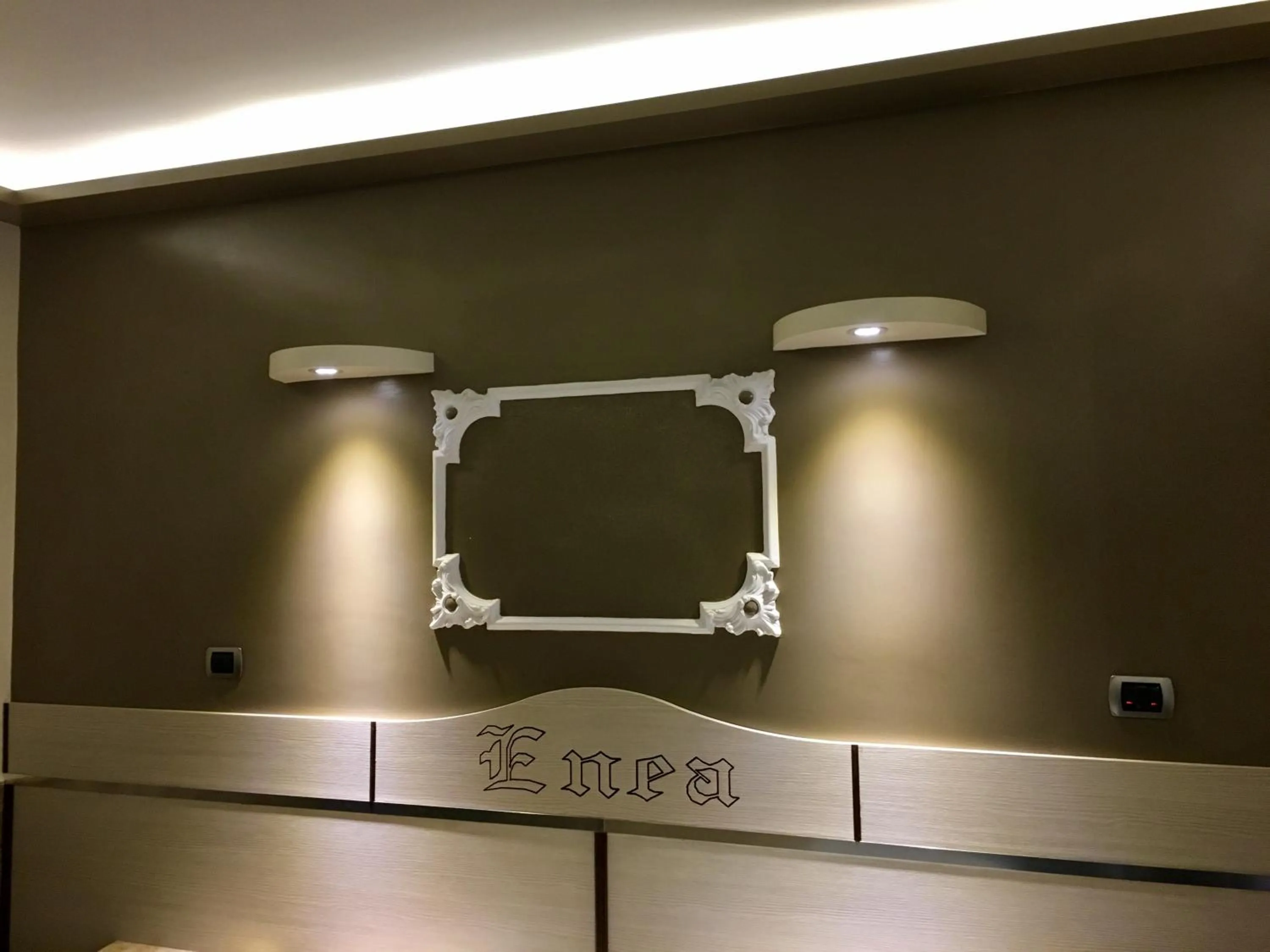 Bedroom in Pensione Enea