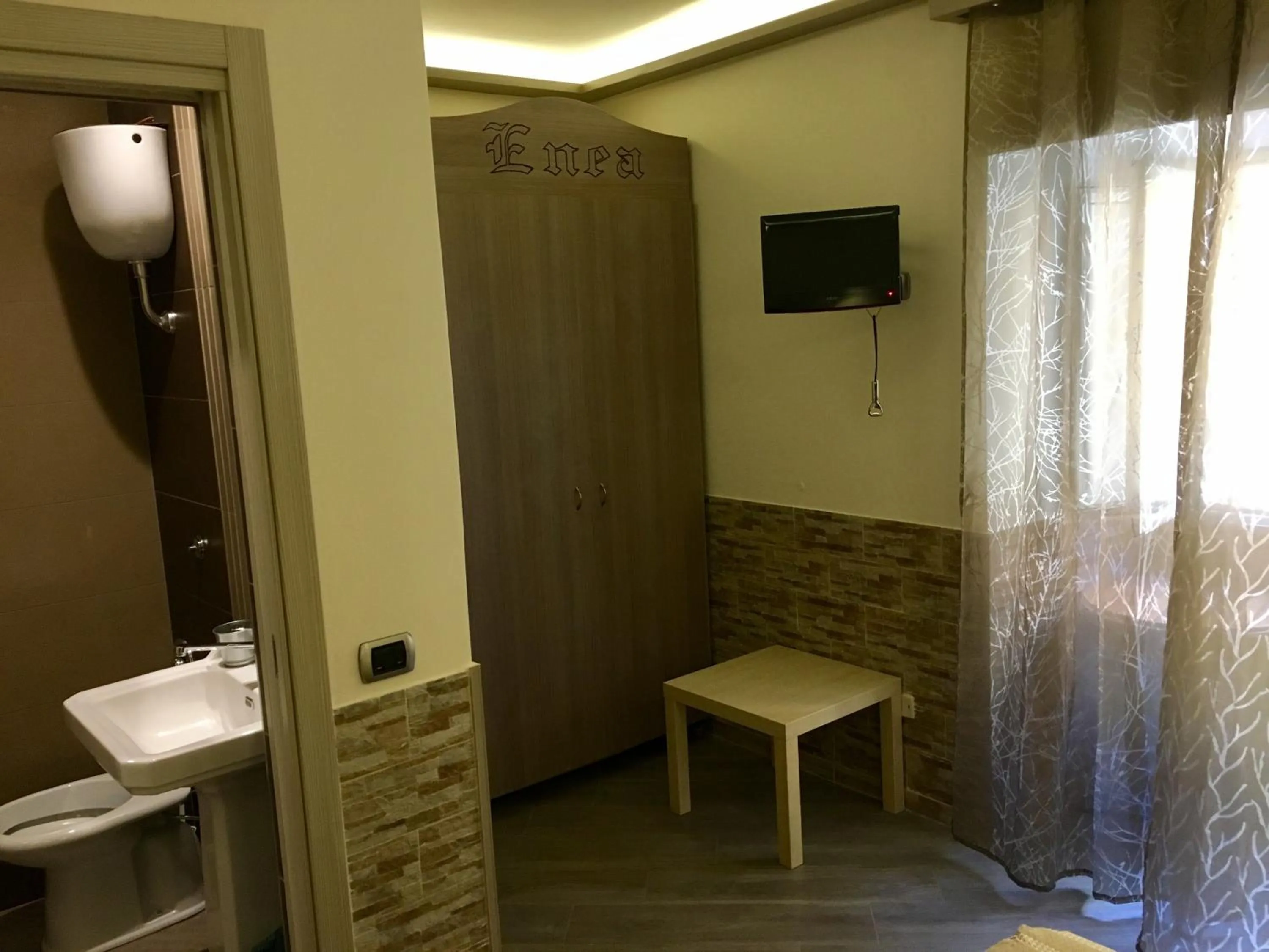 Bedroom in Pensione Enea