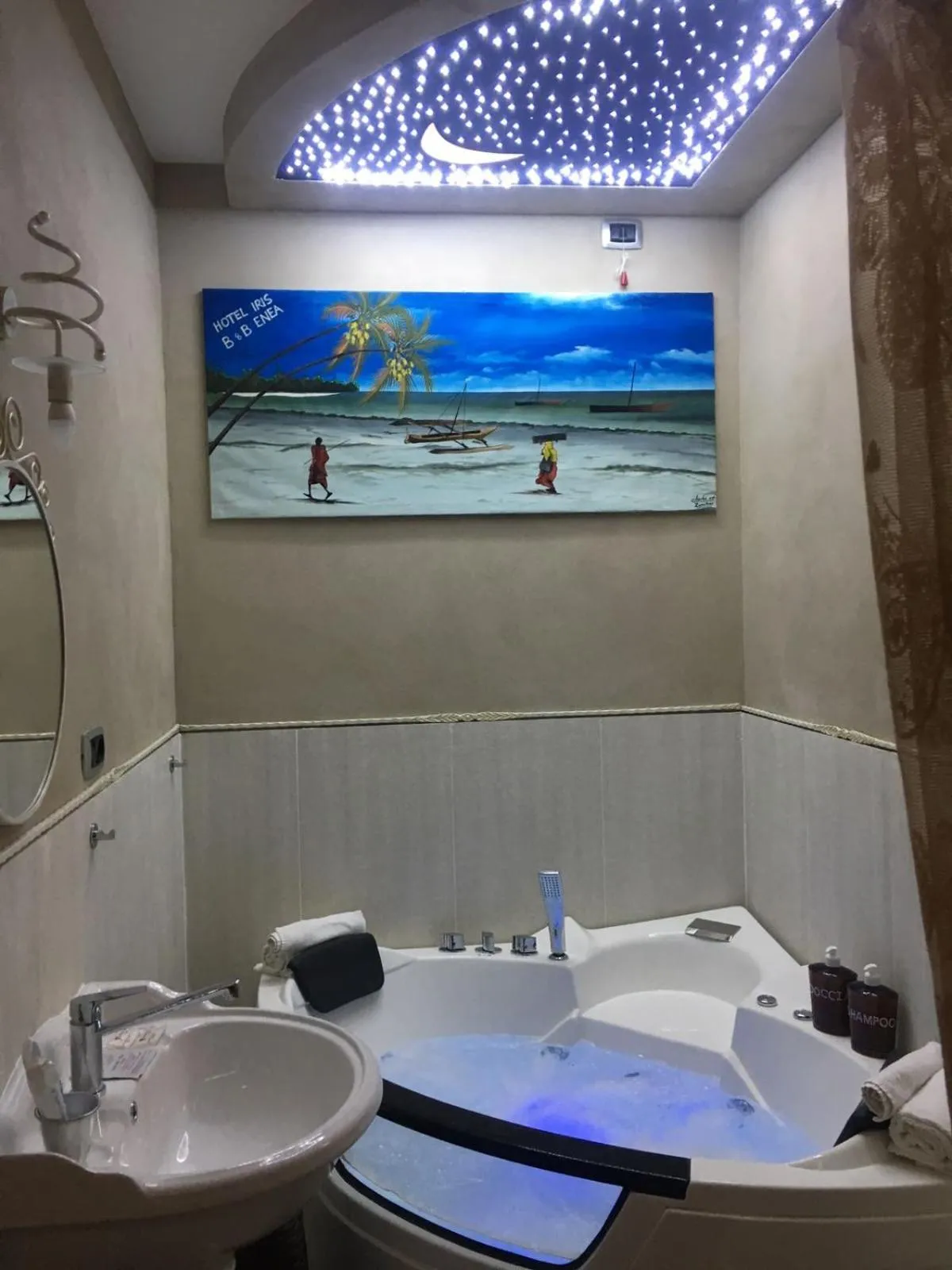 Hot Tub in Pensione Enea