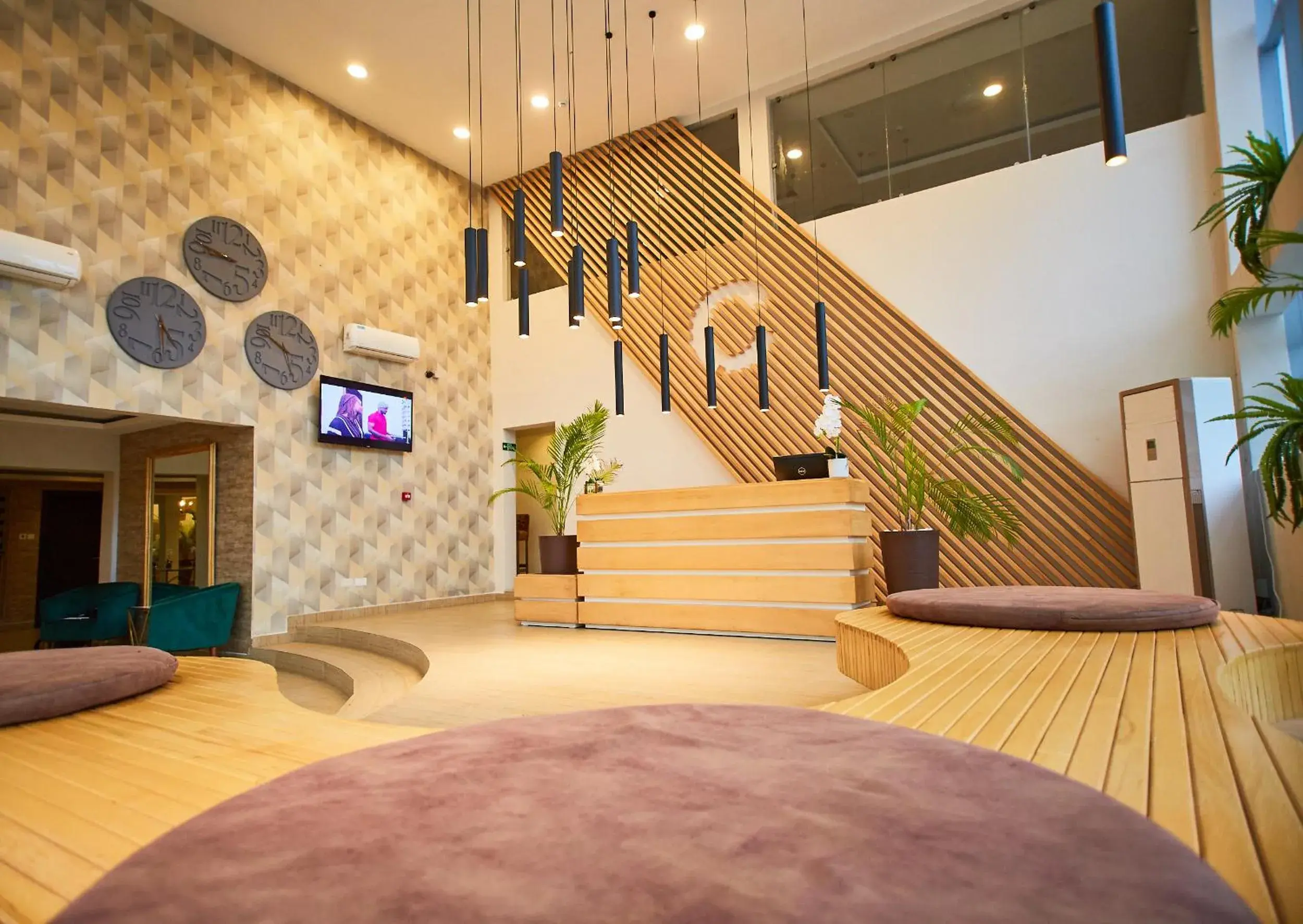 Lobby or reception in The Cabin Hotel Lobby or reception in The Cabin Hotel