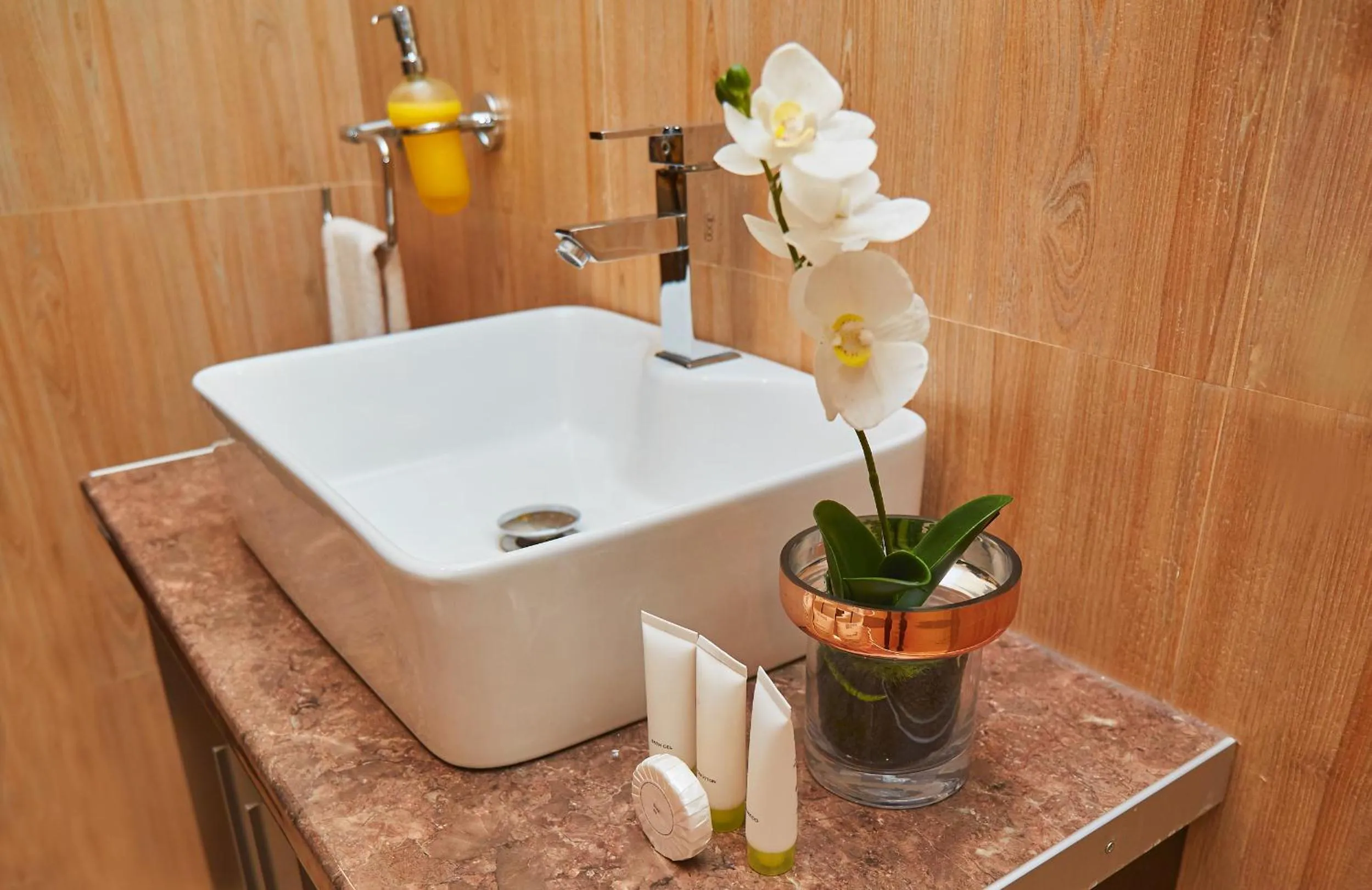 Shower in The Cabin Hotel