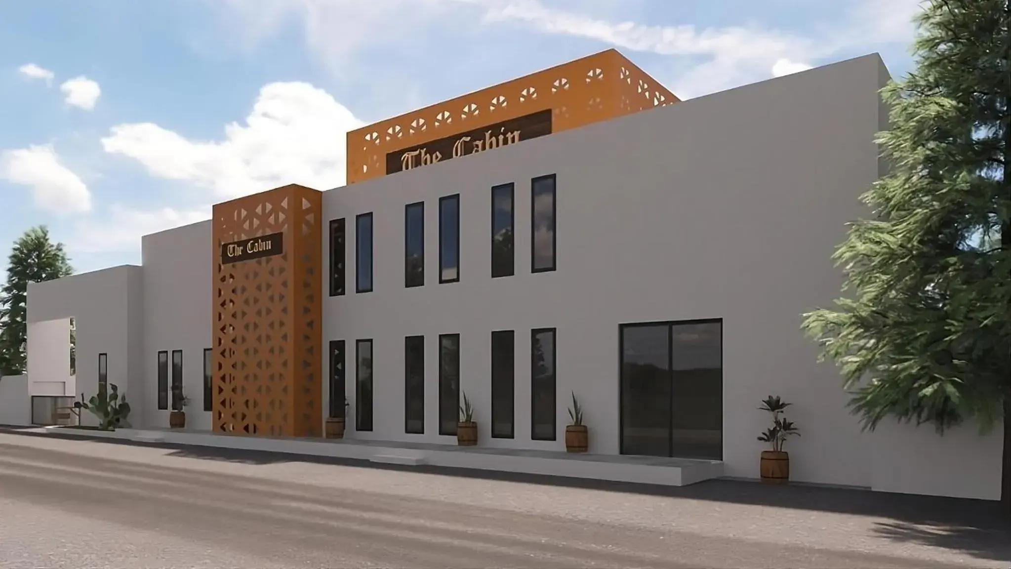 Property building in The Cabin Hotel Property building in The Cabin Hotel