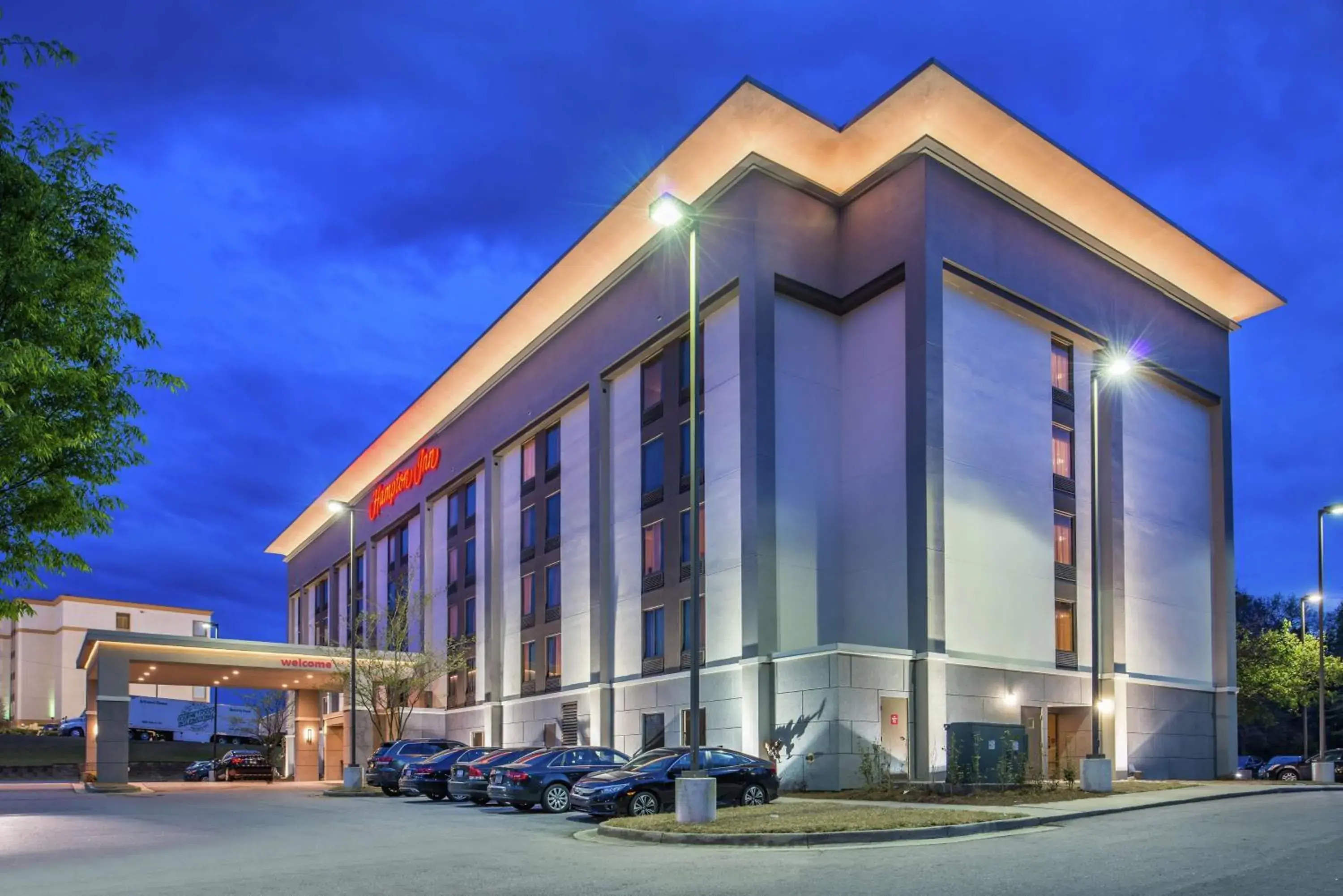 Property building in Hampton Inn Columbia Northeast-Fort Jackson Area Property building in Hampton Inn Columbia Northeast-Fort Jackson Area