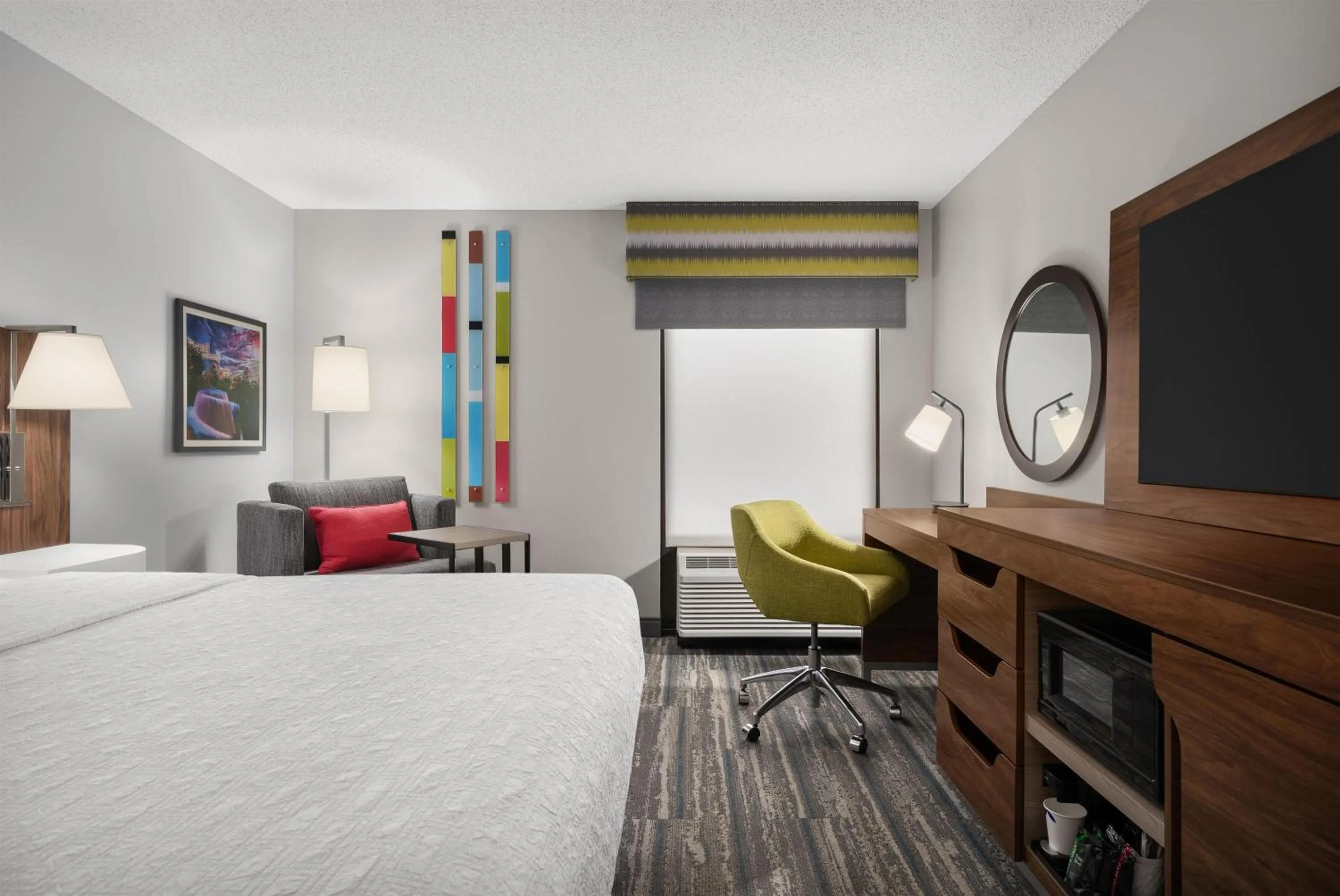 Bed in Hampton Inn Columbia Northeast-Fort Jackson Area