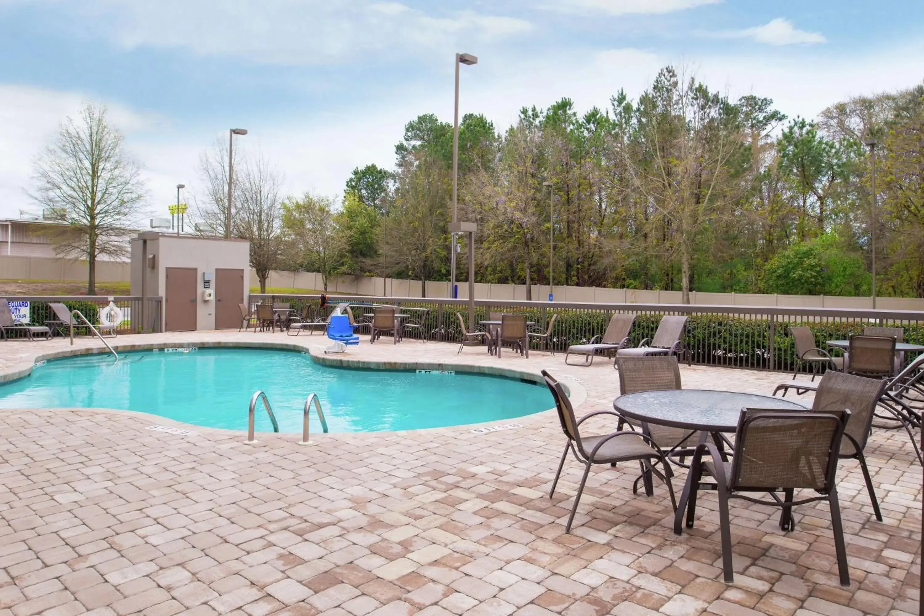 Pool view in Hampton Inn Columbia Northeast-Fort Jackson Area Pool view in Hampton Inn Columbia Northeast-Fort Jackson Area