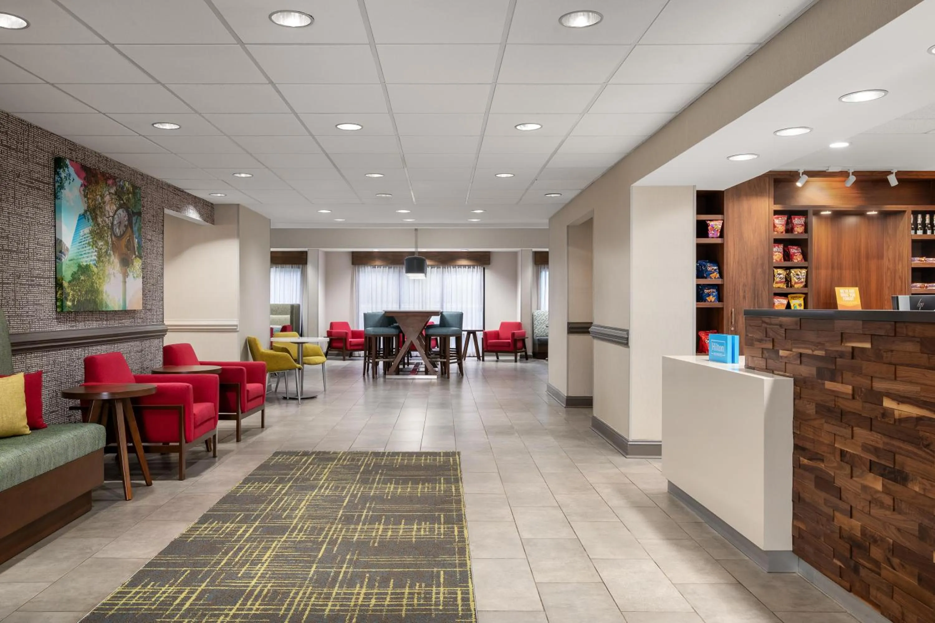 Lobby or reception in Hampton Inn Columbia Northeast-Fort Jackson Area