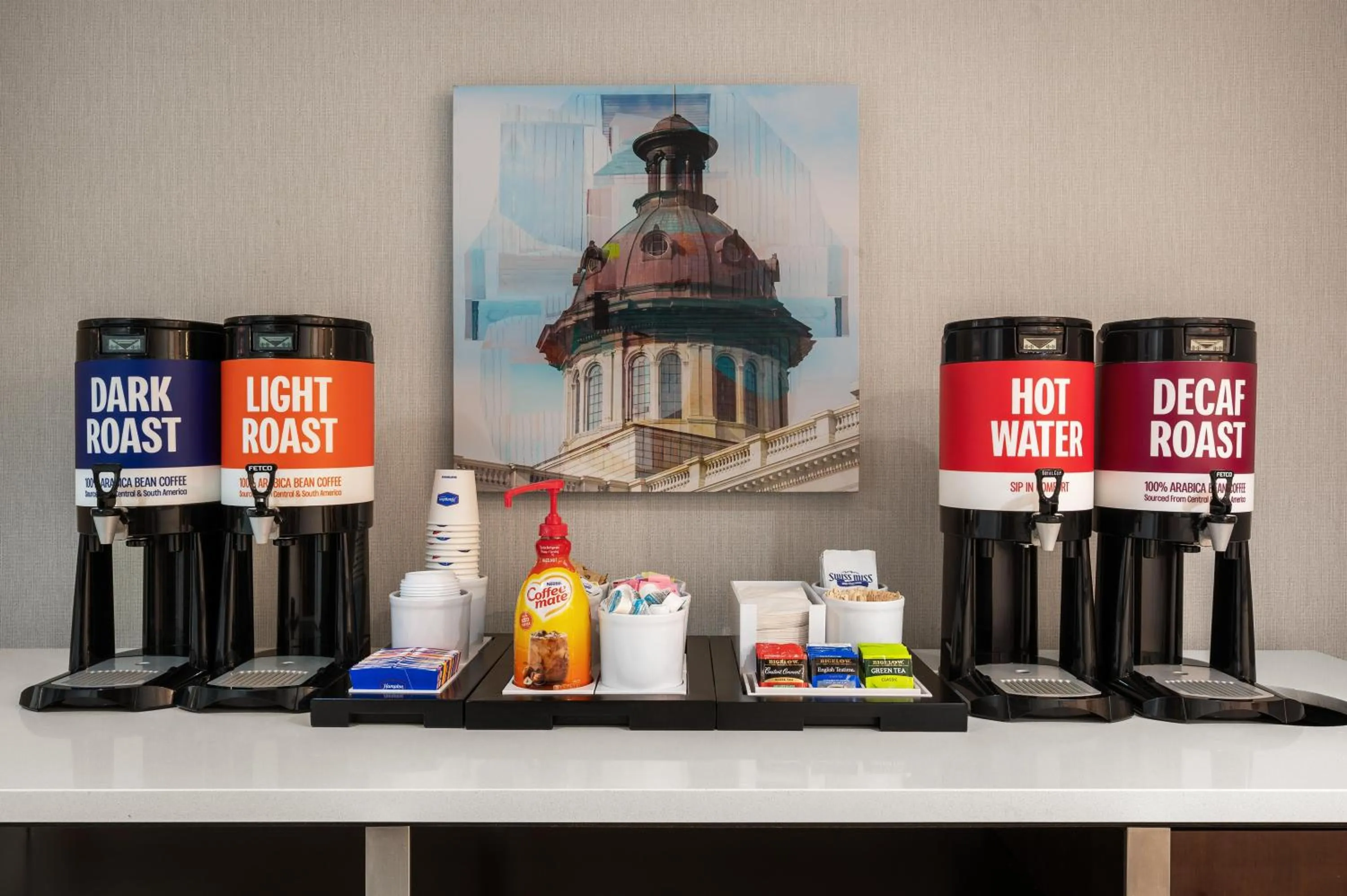 Coffee/tea facilities in Hampton Inn Columbia Northeast-Fort Jackson Area