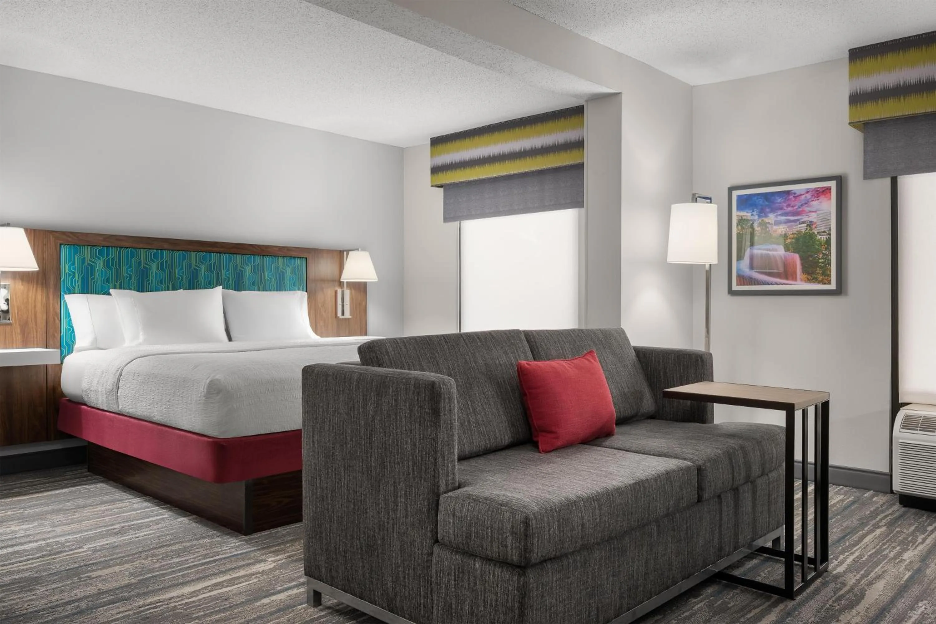 Bed in Hampton Inn Columbia Northeast-Fort Jackson Area