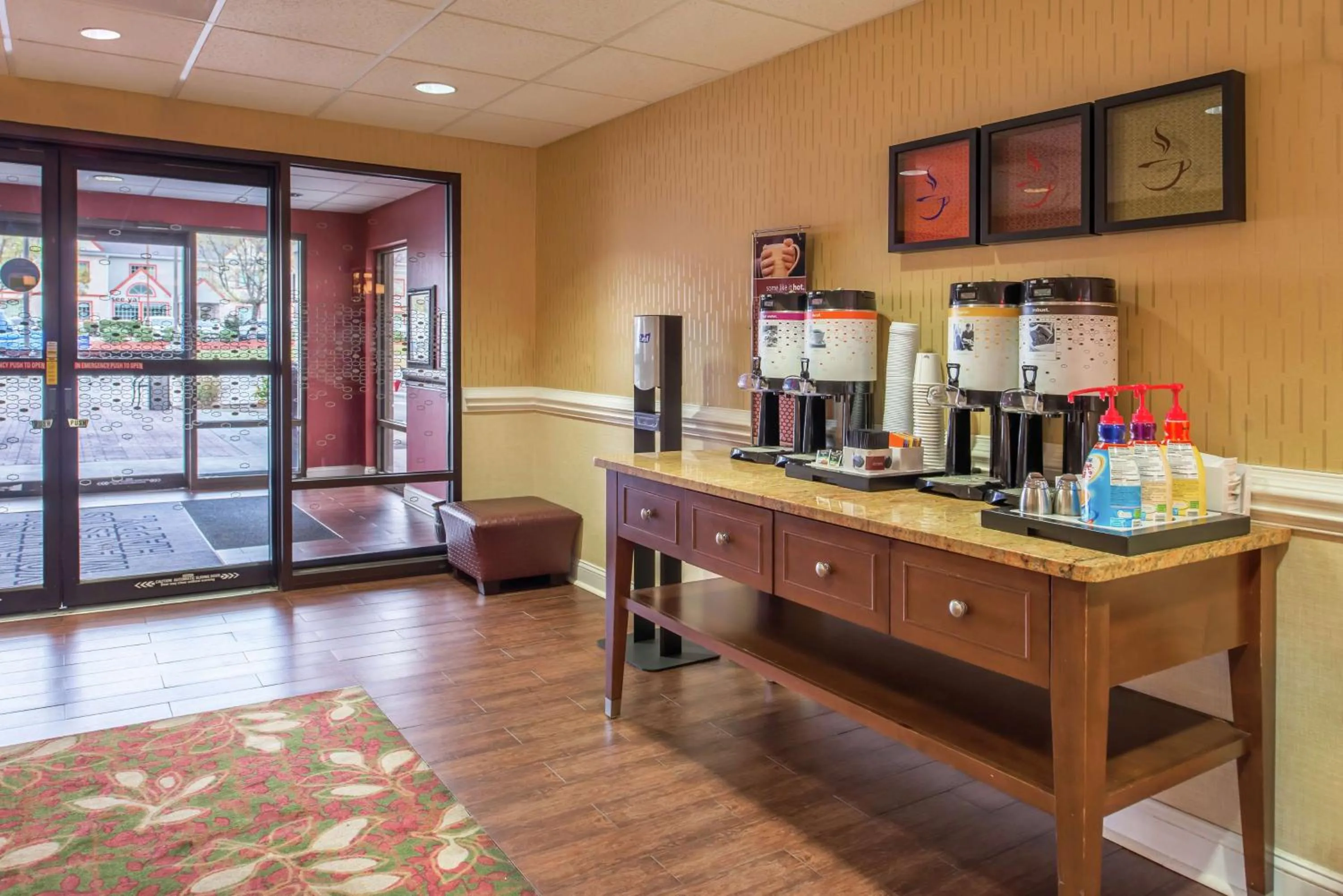 Lobby or reception in Hampton Inn Columbia Northeast-Fort Jackson Area