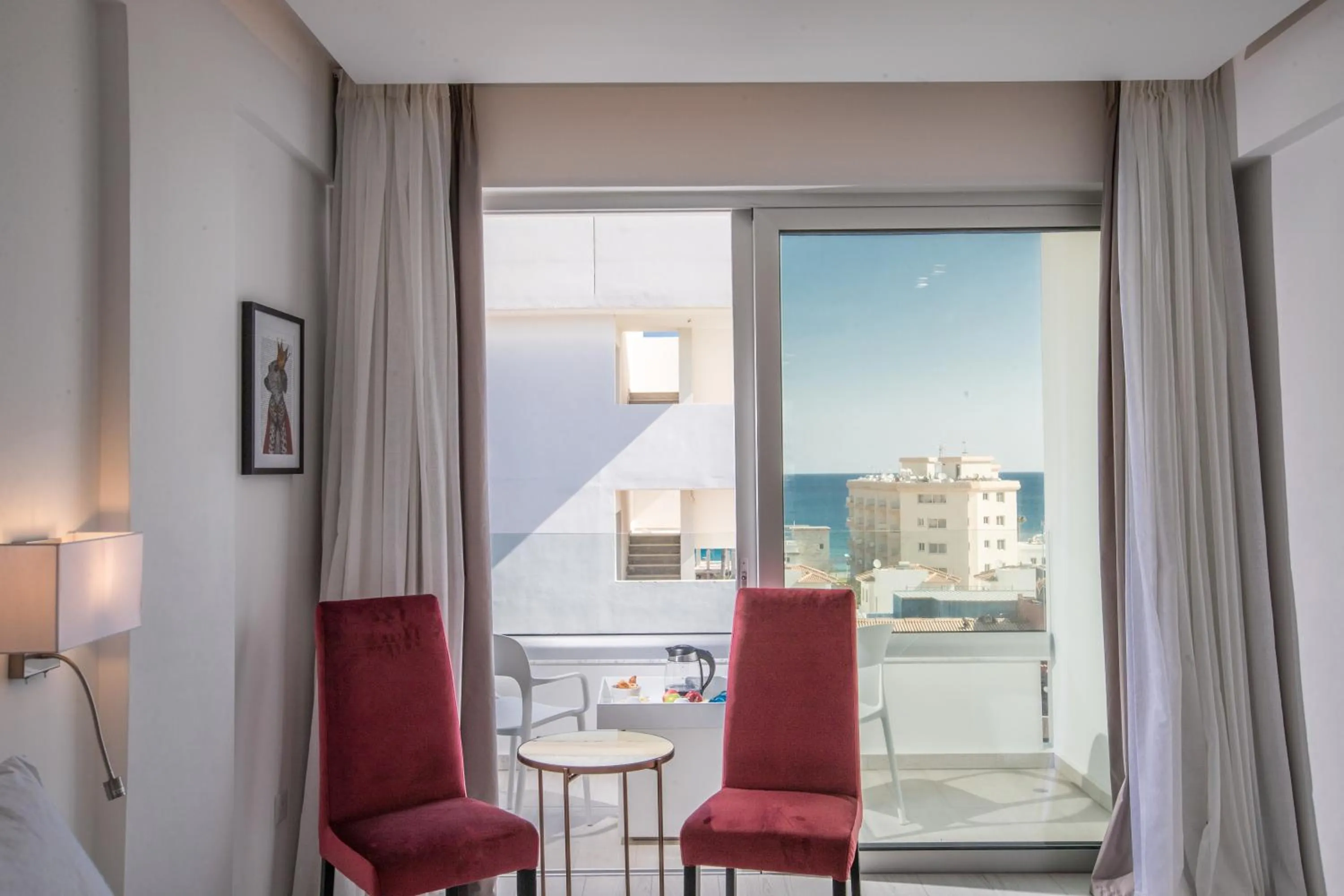 Seating area in Kokkinos Boutique Hotel