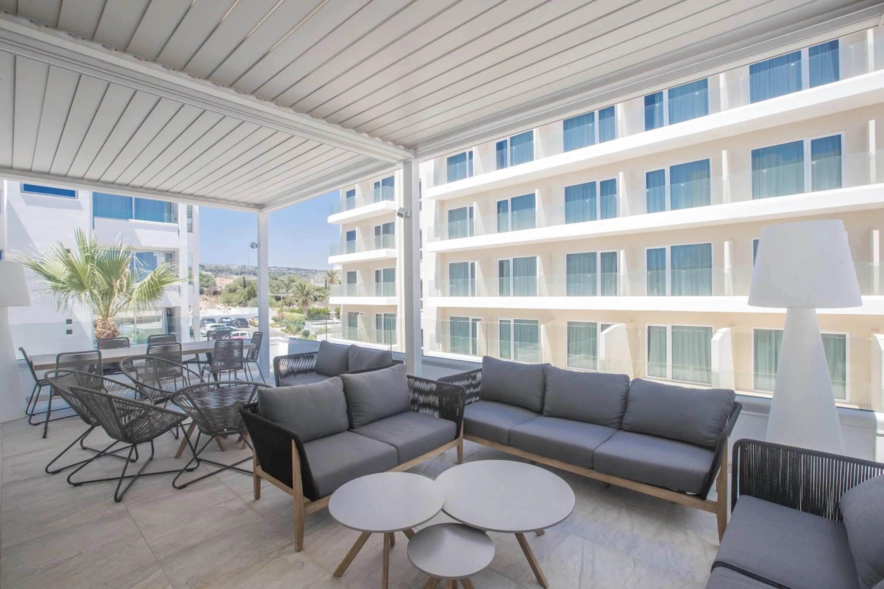 Communal lounge/ TV room in Kokkinos Boutique Hotel