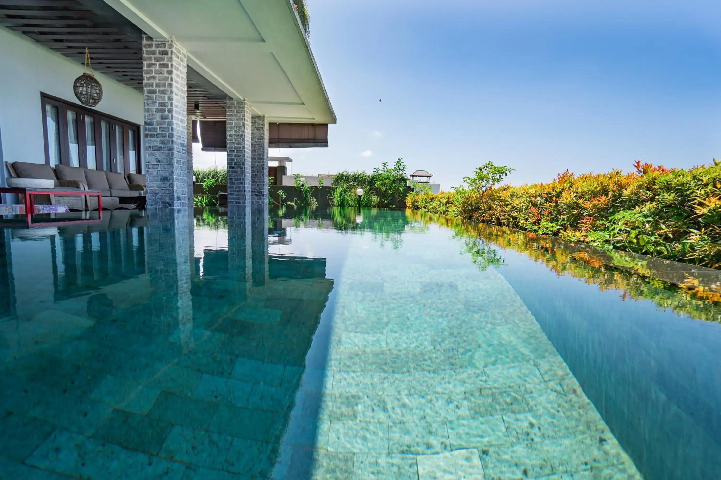 Pool view in The Ocean Views Luxury Villas & Apartment Pool view in The Ocean Views Luxury Villas & Apartment