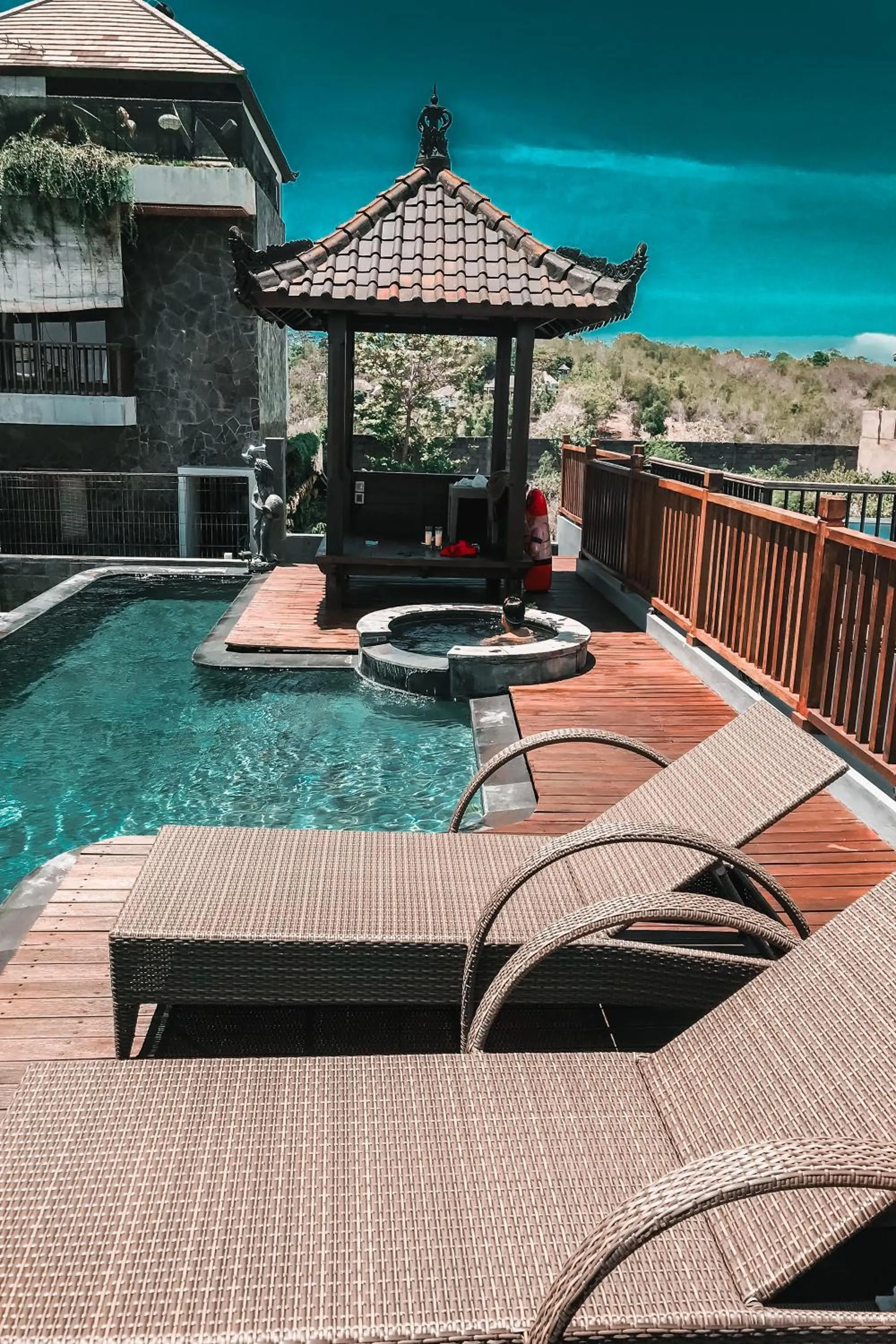 Pool view in The Ocean Views Luxury Villas & Apartment