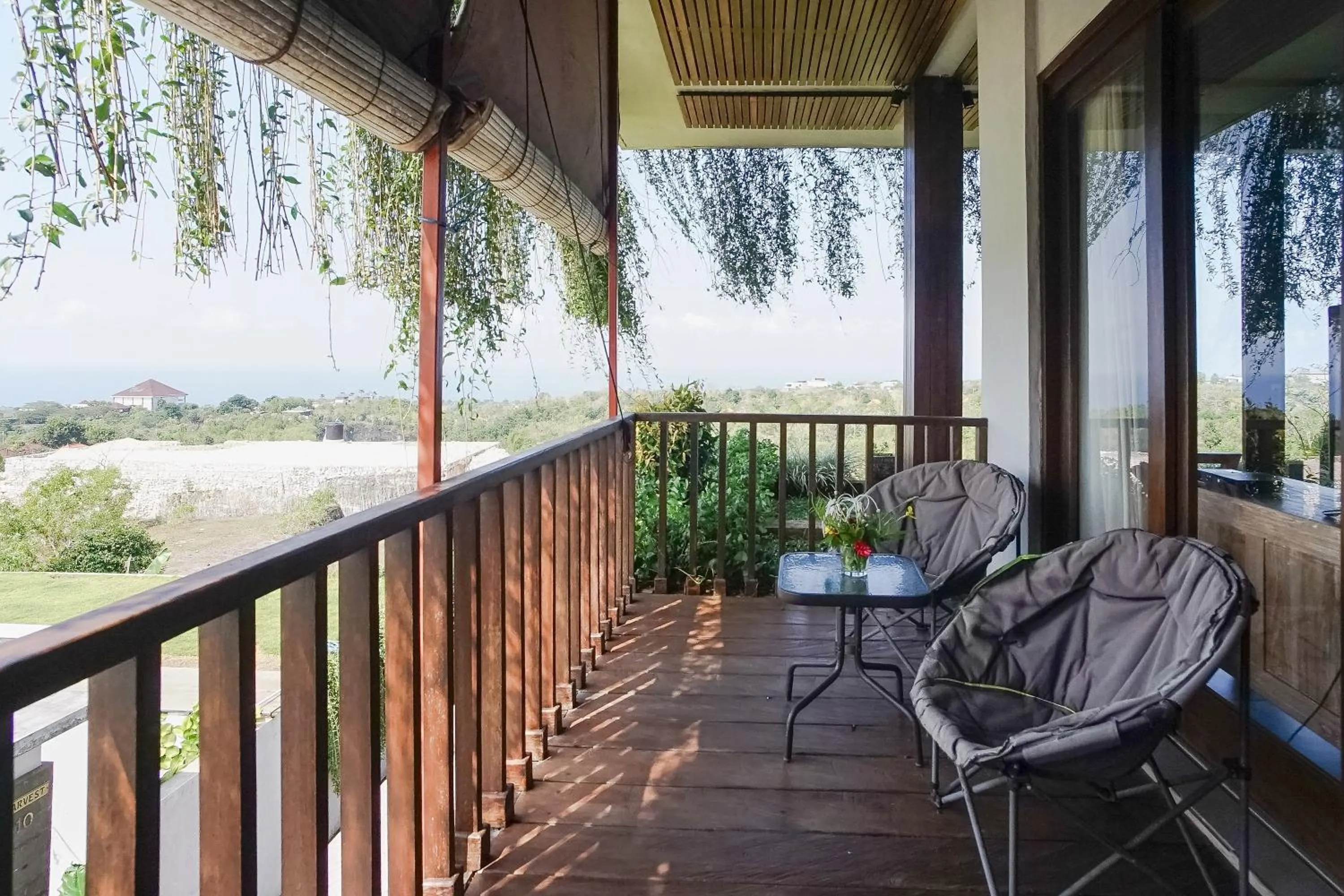 Balcony/Terrace in The Ocean Views Luxury Villas & Apartment