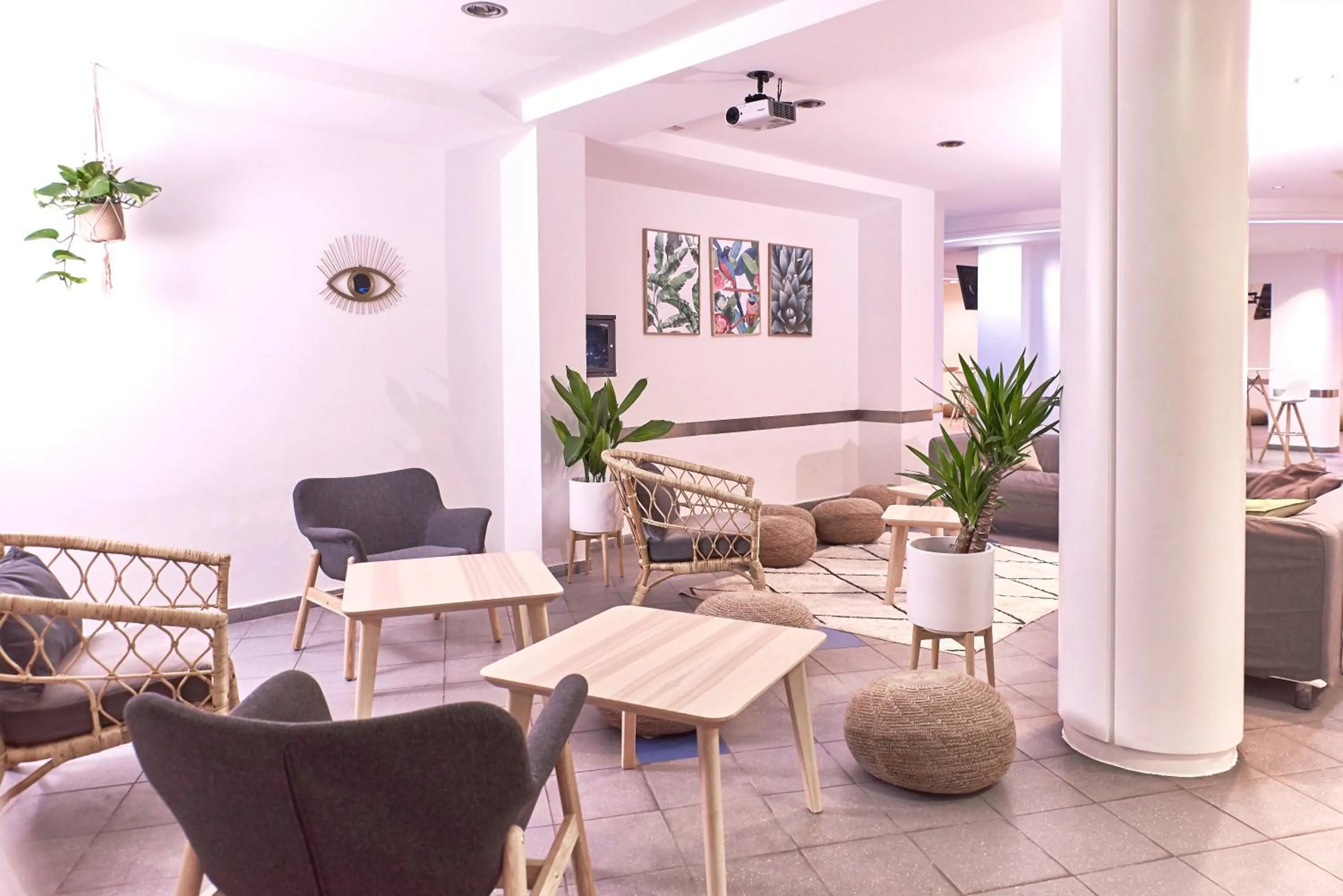 Living room in Hotel Caribe