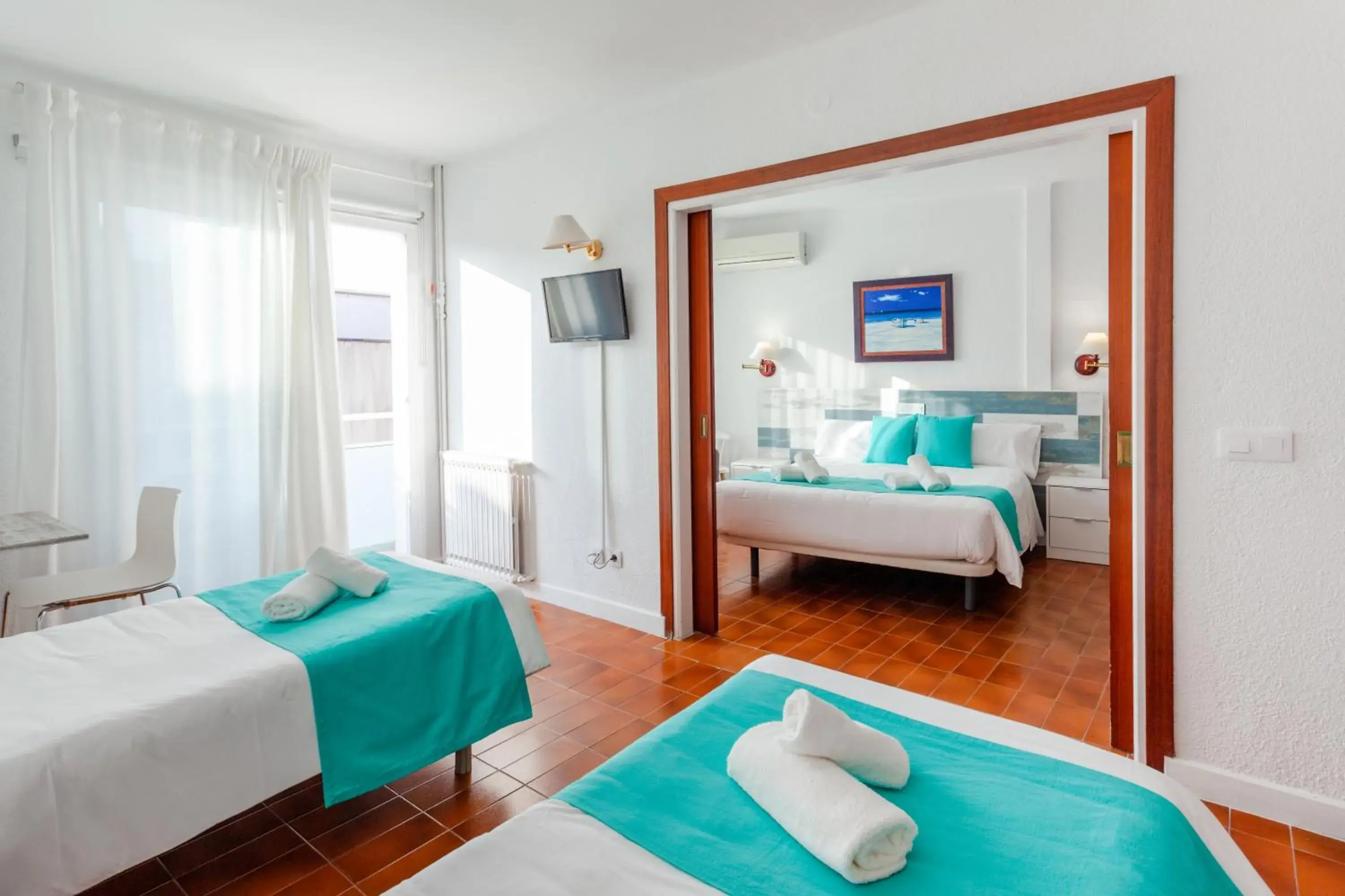 Bed in Checkin Torredembarra Bed in Checkin Torredembarra