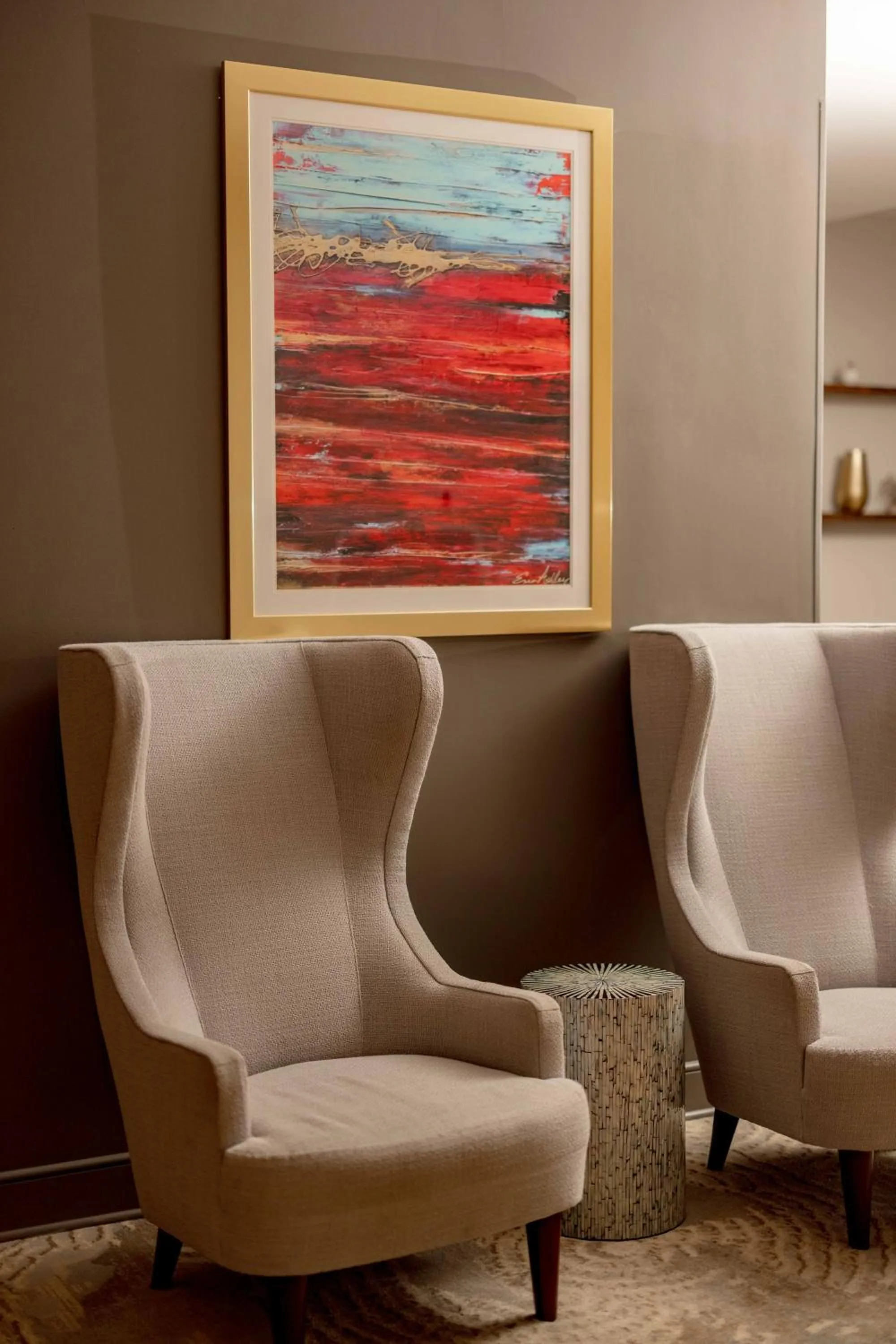 Seating area in The Bethesdan Hotel, Tapestry Collection by Hilton