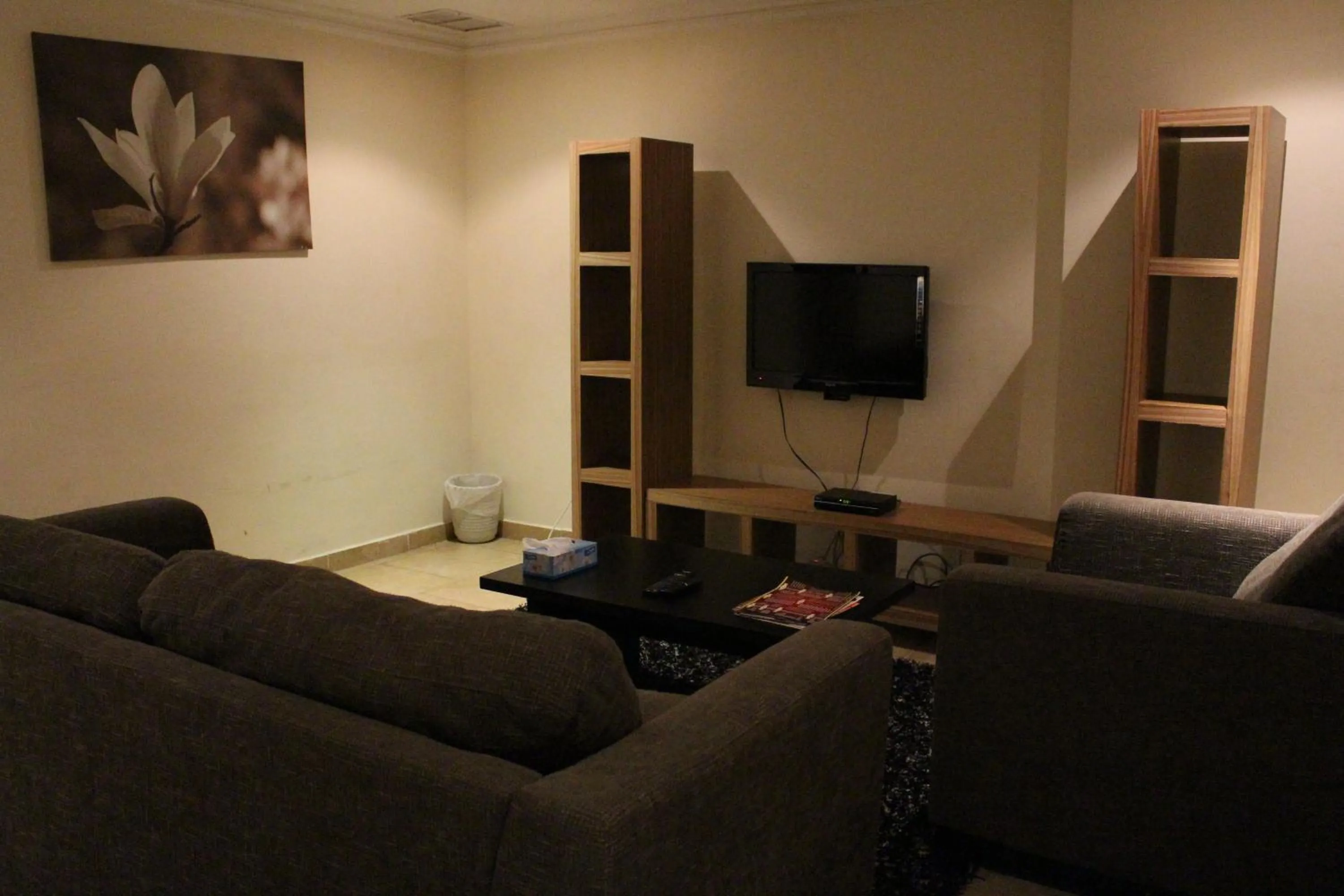 Living room in Terrace Furnished Apartments- Salmiya