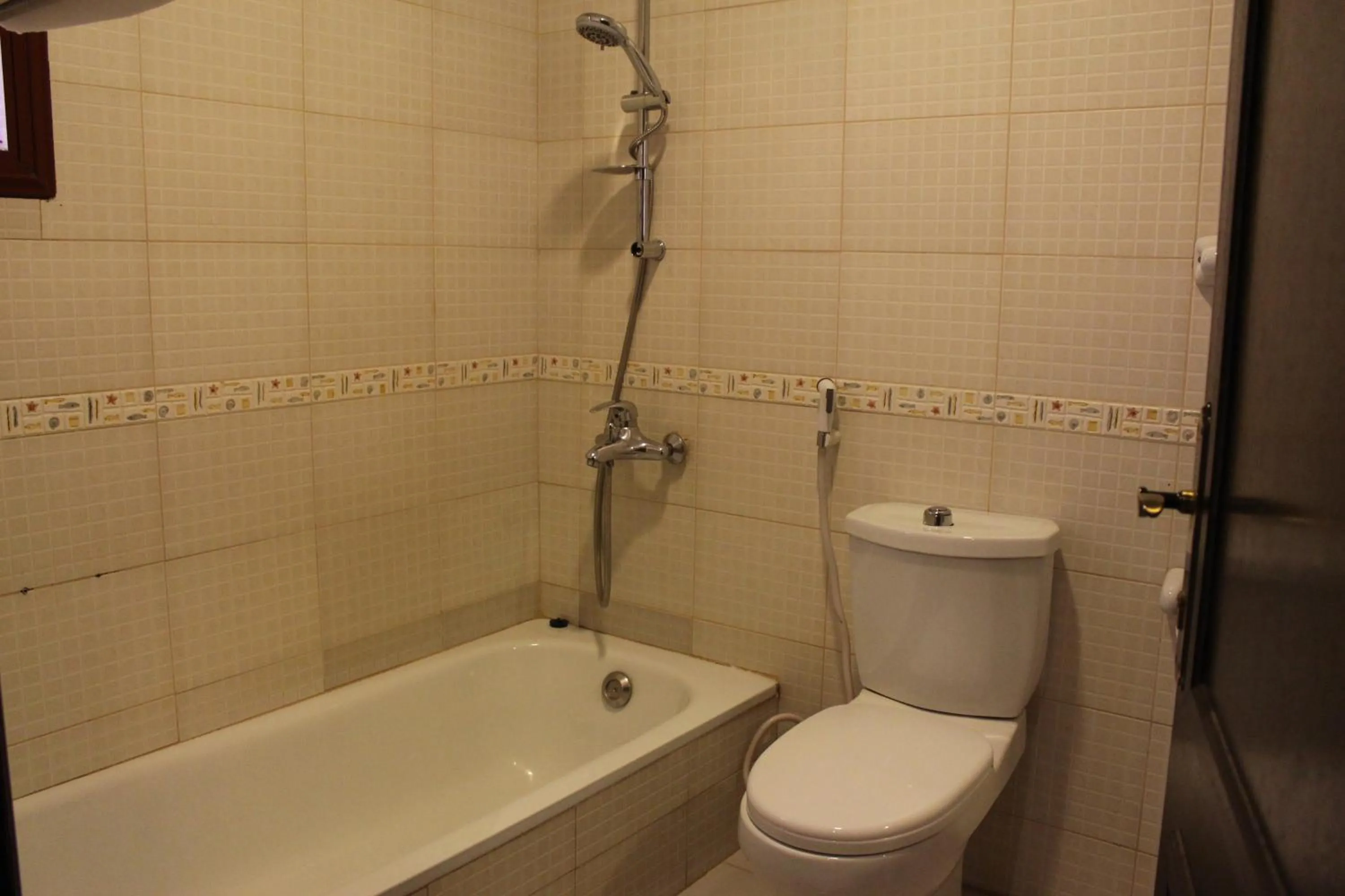 Shower in Terrace Furnished Apartments- Salmiya