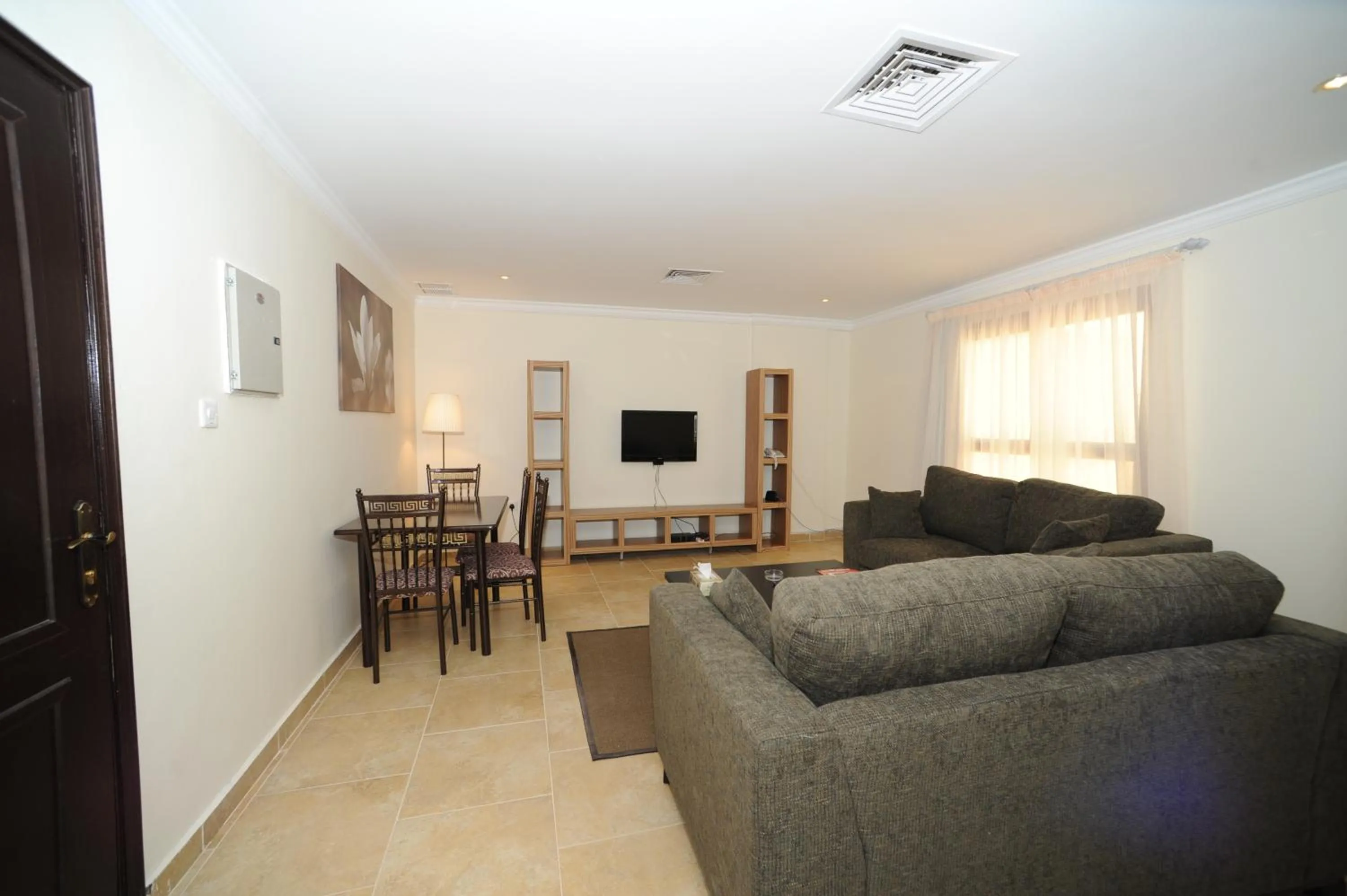 Living room in Terrace Furnished Apartments- Salmiya