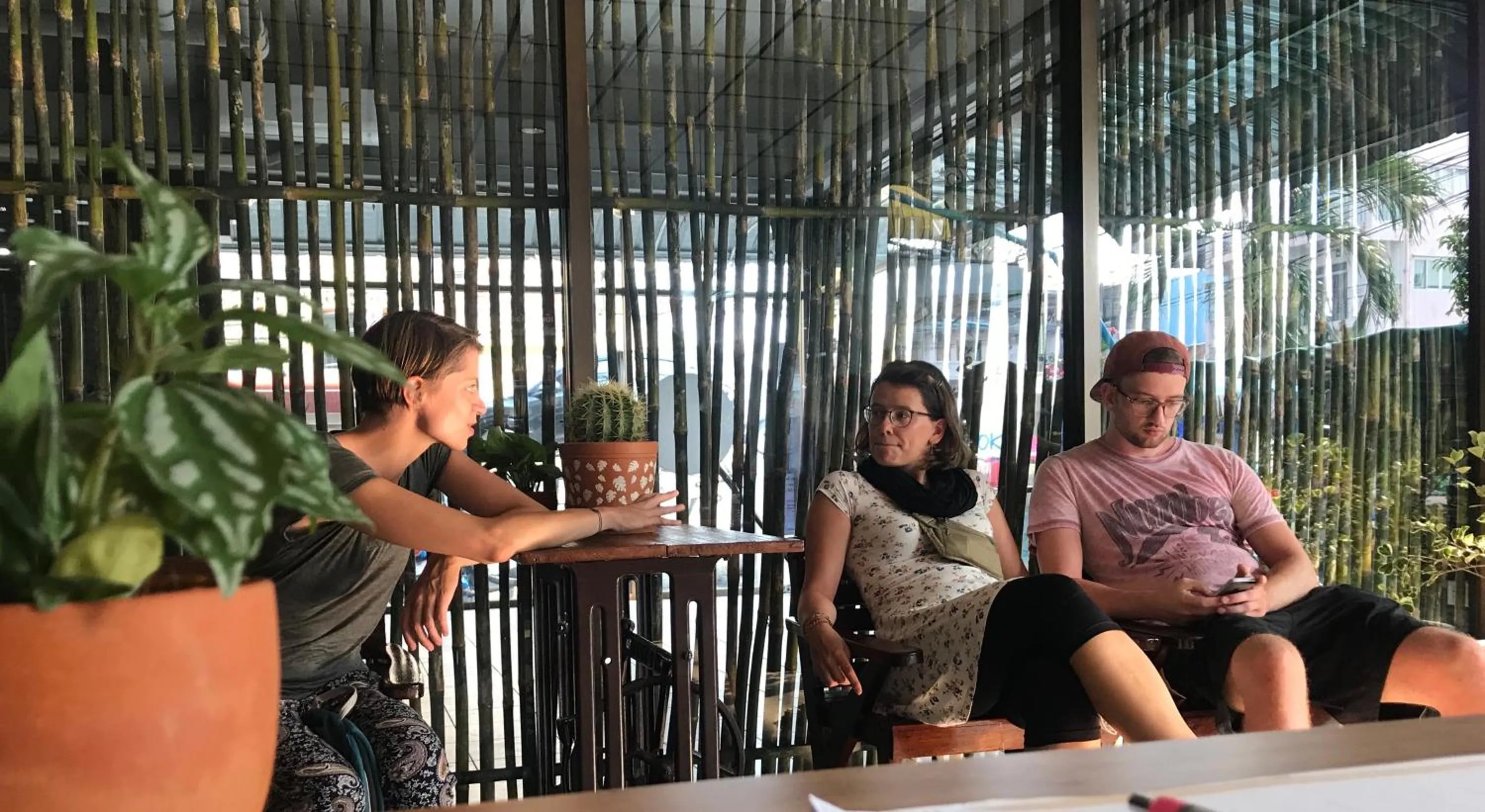 Lobby or reception in Mam's House Khaosan