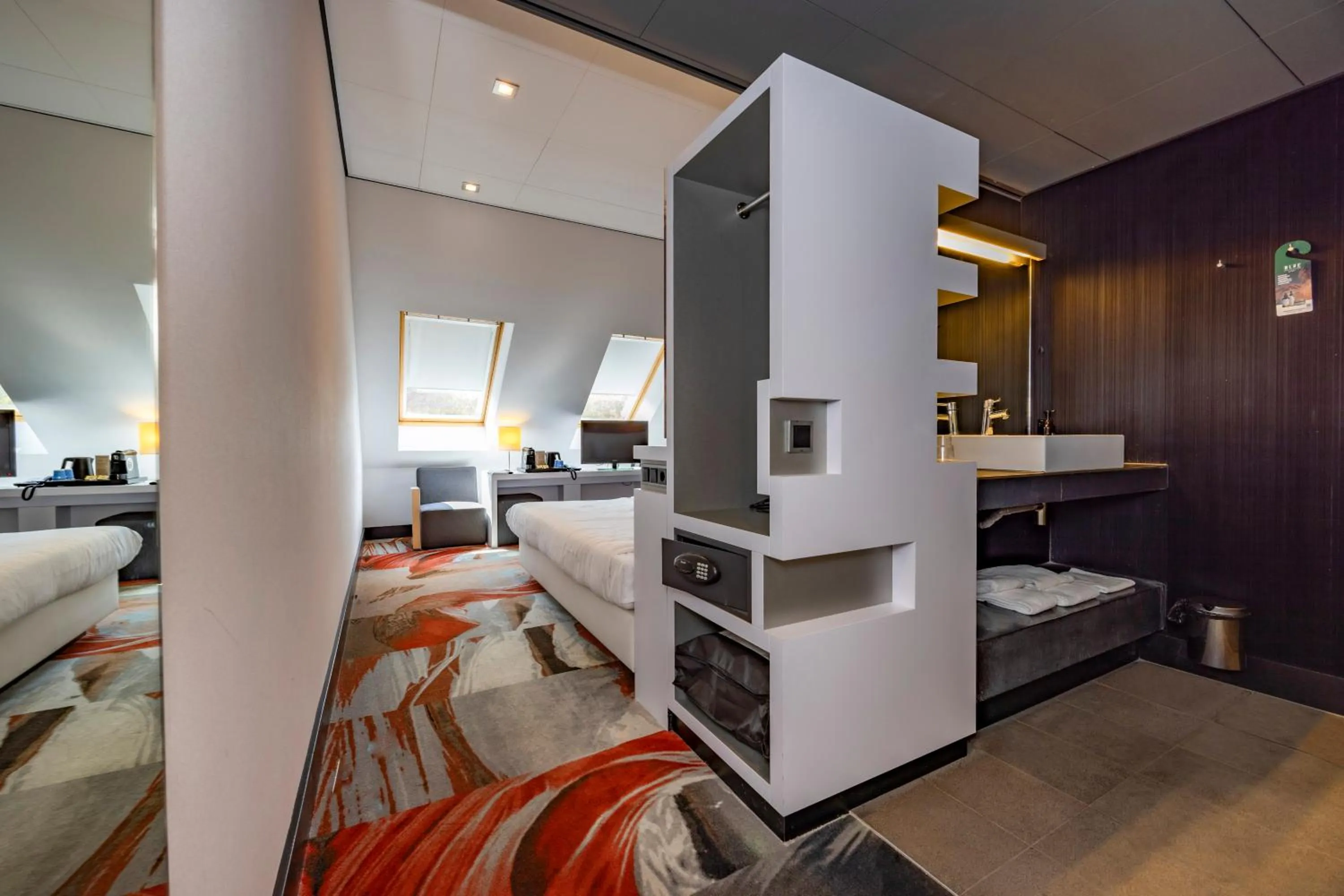 Bedroom, Bed in Fletcher Hotel-Restaurant Teugel Uden-Veghel