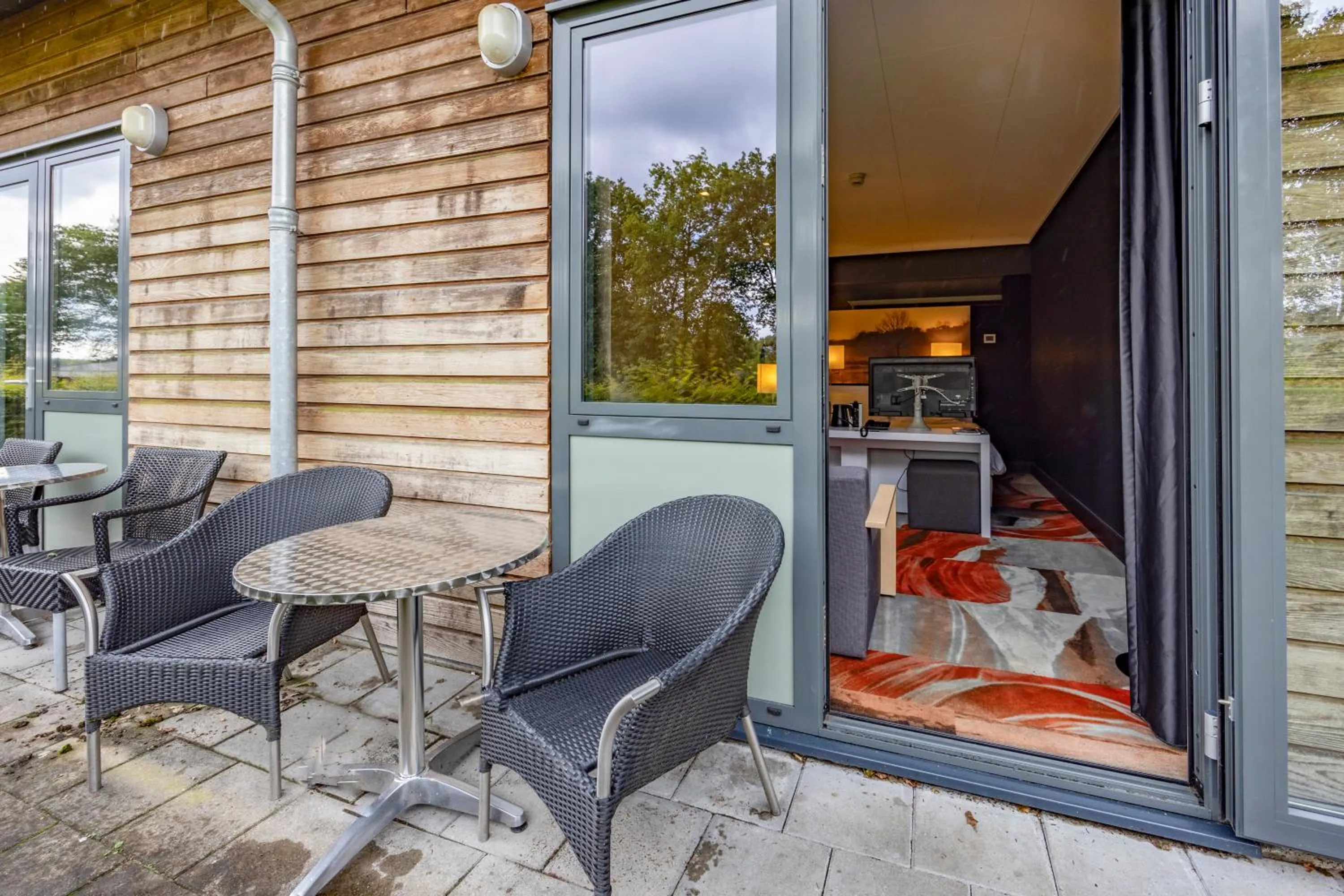 Balcony/Terrace in Fletcher Hotel-Restaurant Teugel Uden-Veghel