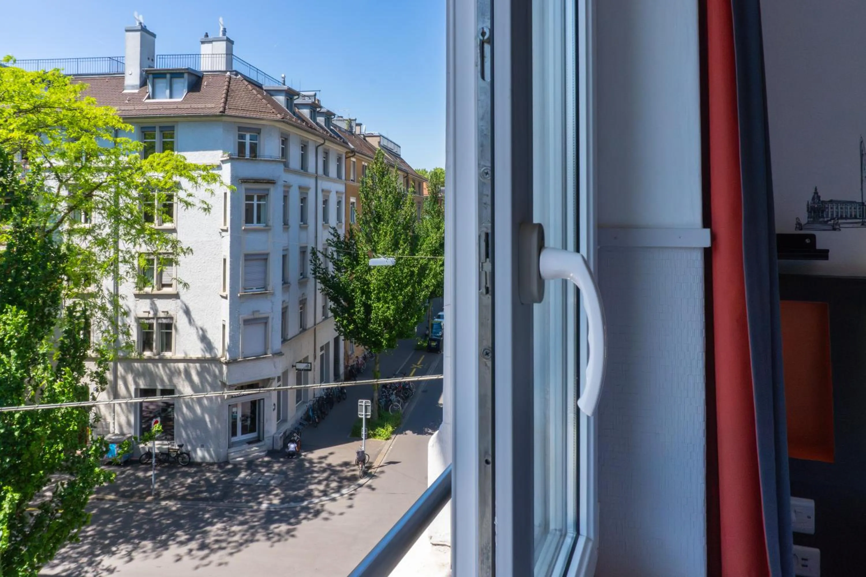 View (from property/room) in easyHotel Zürich City Limmatplatz