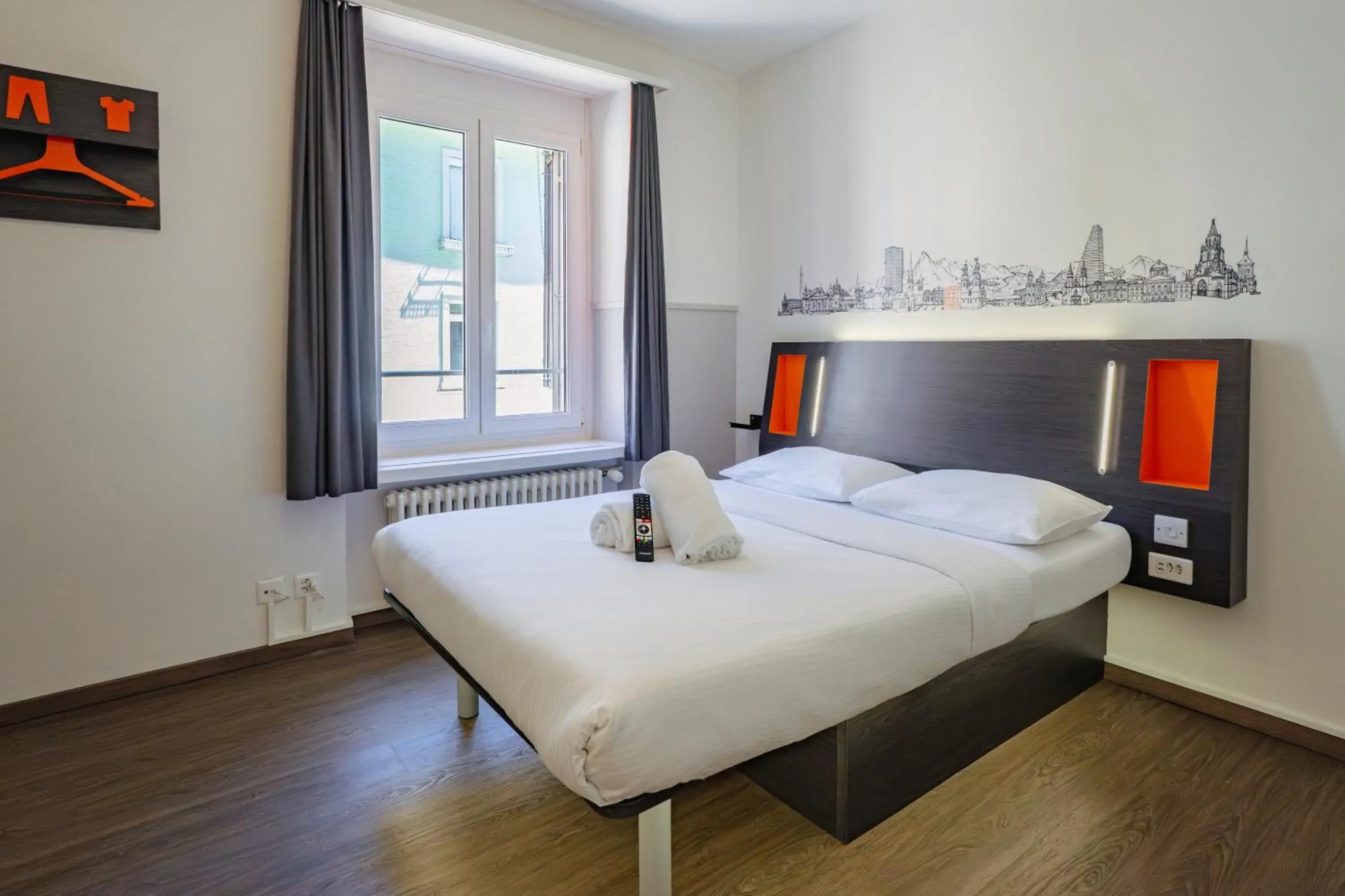 Double Room in easyHotel Zürich City Limmatplatz Double Room in easyHotel Zürich City Limmatplatz