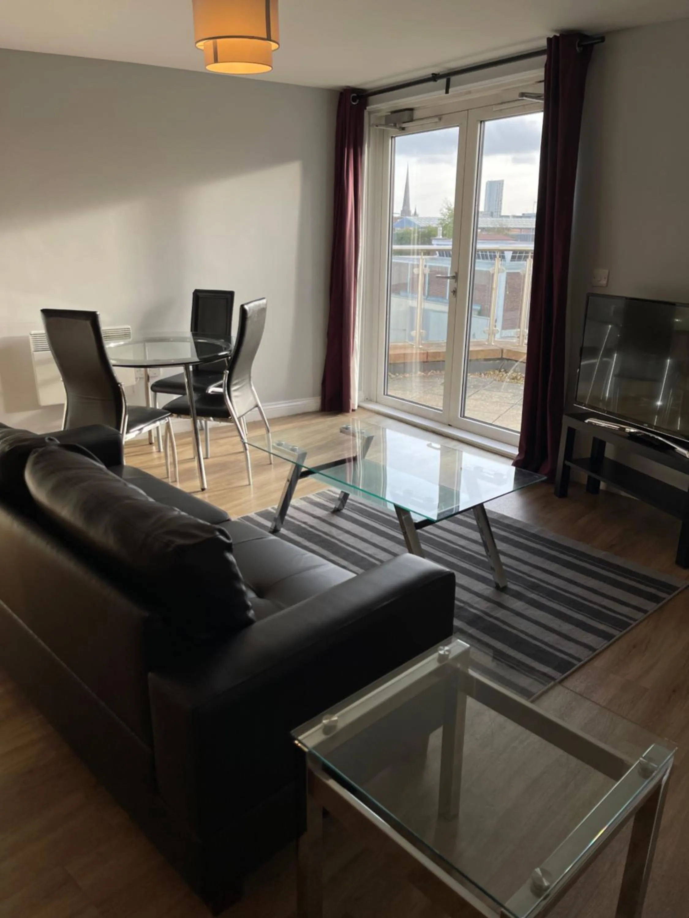 Living room in Belgrade Plaza Serviced Apartments