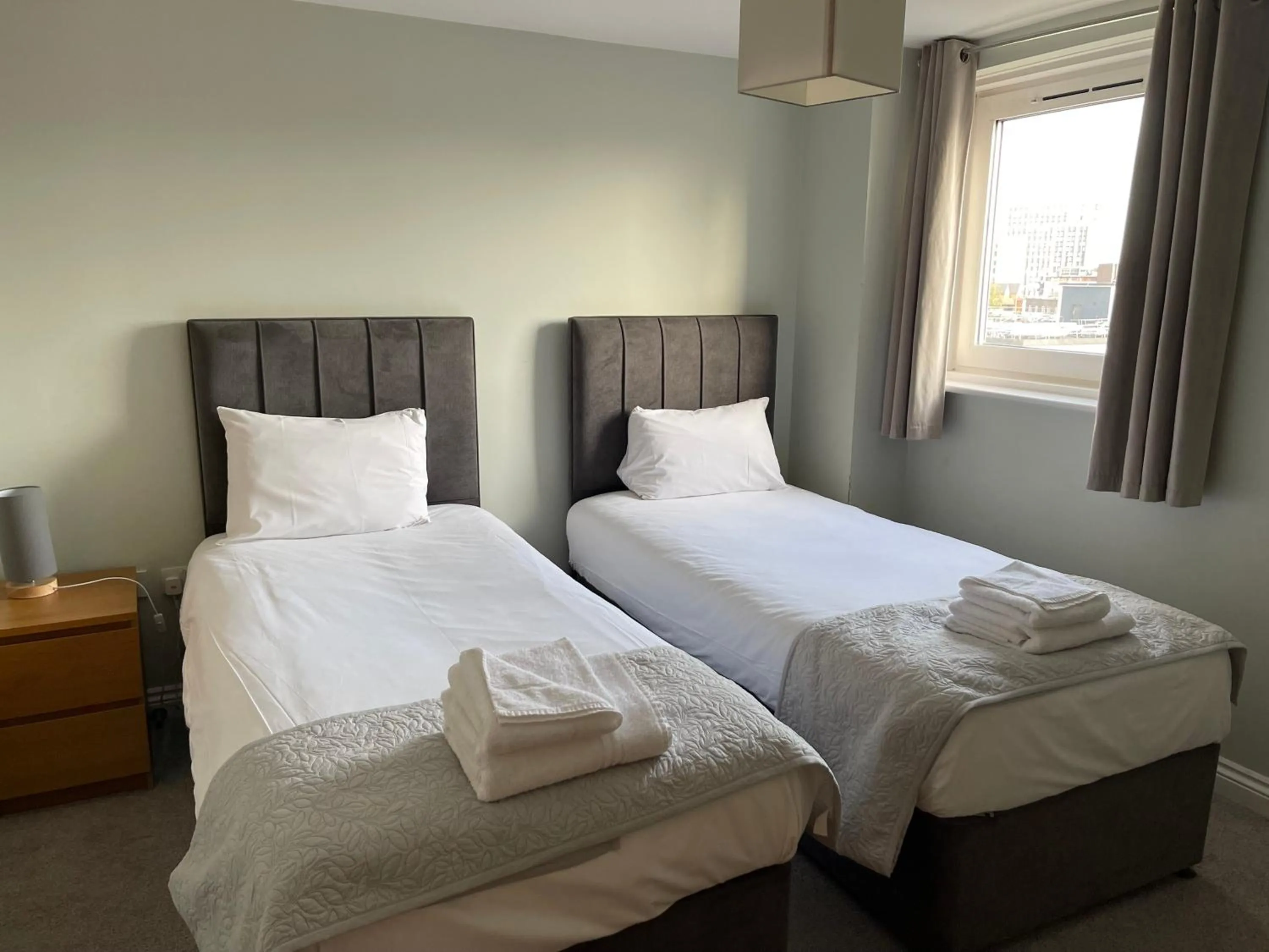 Bedroom, Bed in Belgrade Plaza Serviced Apartments