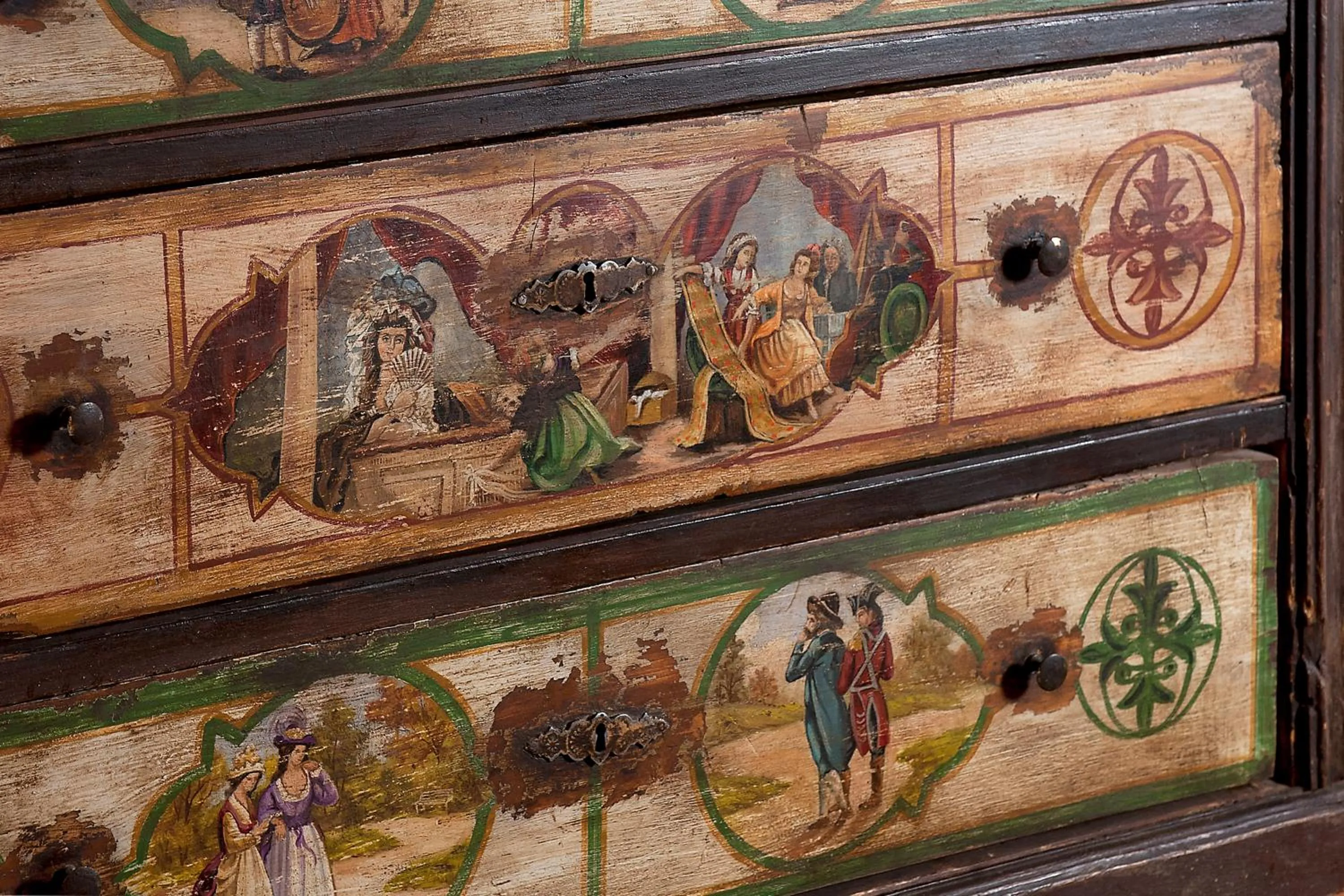 Decorative detail in Hotel Italia