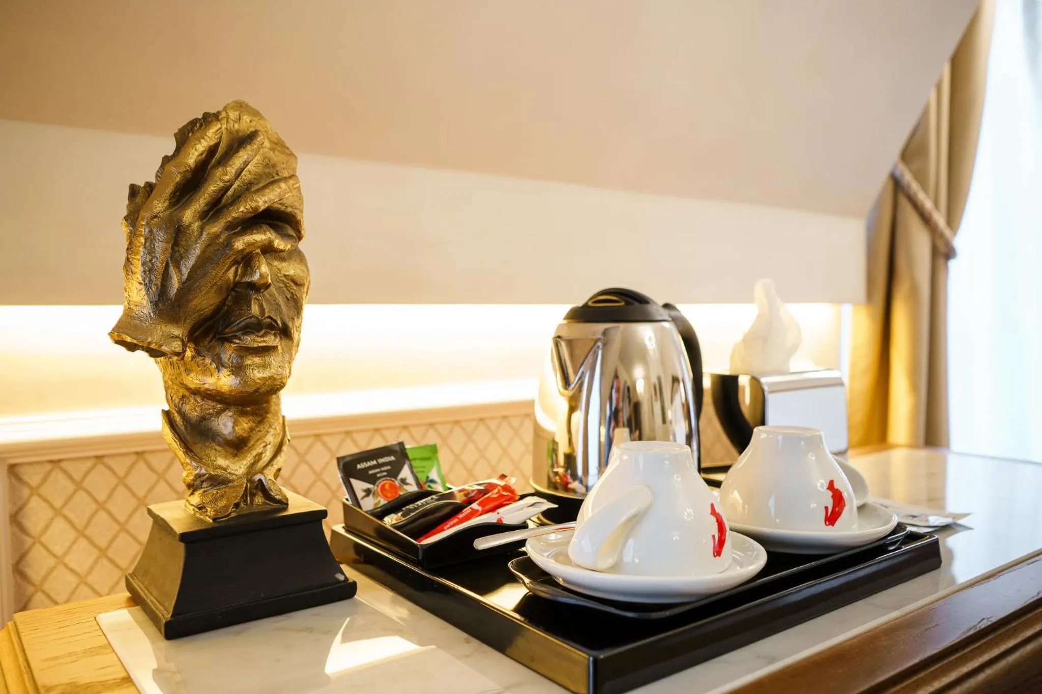 Coffee/tea facilities in Residence City Garden - Certificate of Excellence Top 10 BEST Five-Stars City Hotels for 2024 awarded by HTIF