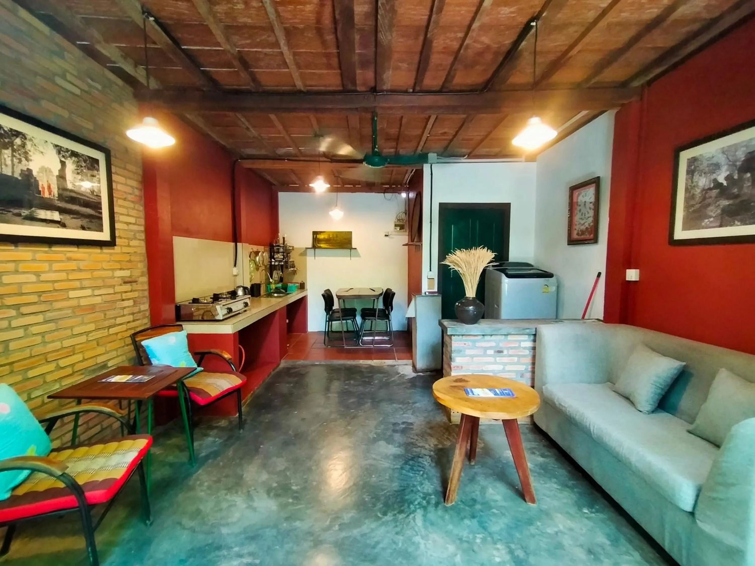 Living room in Green Stay Village